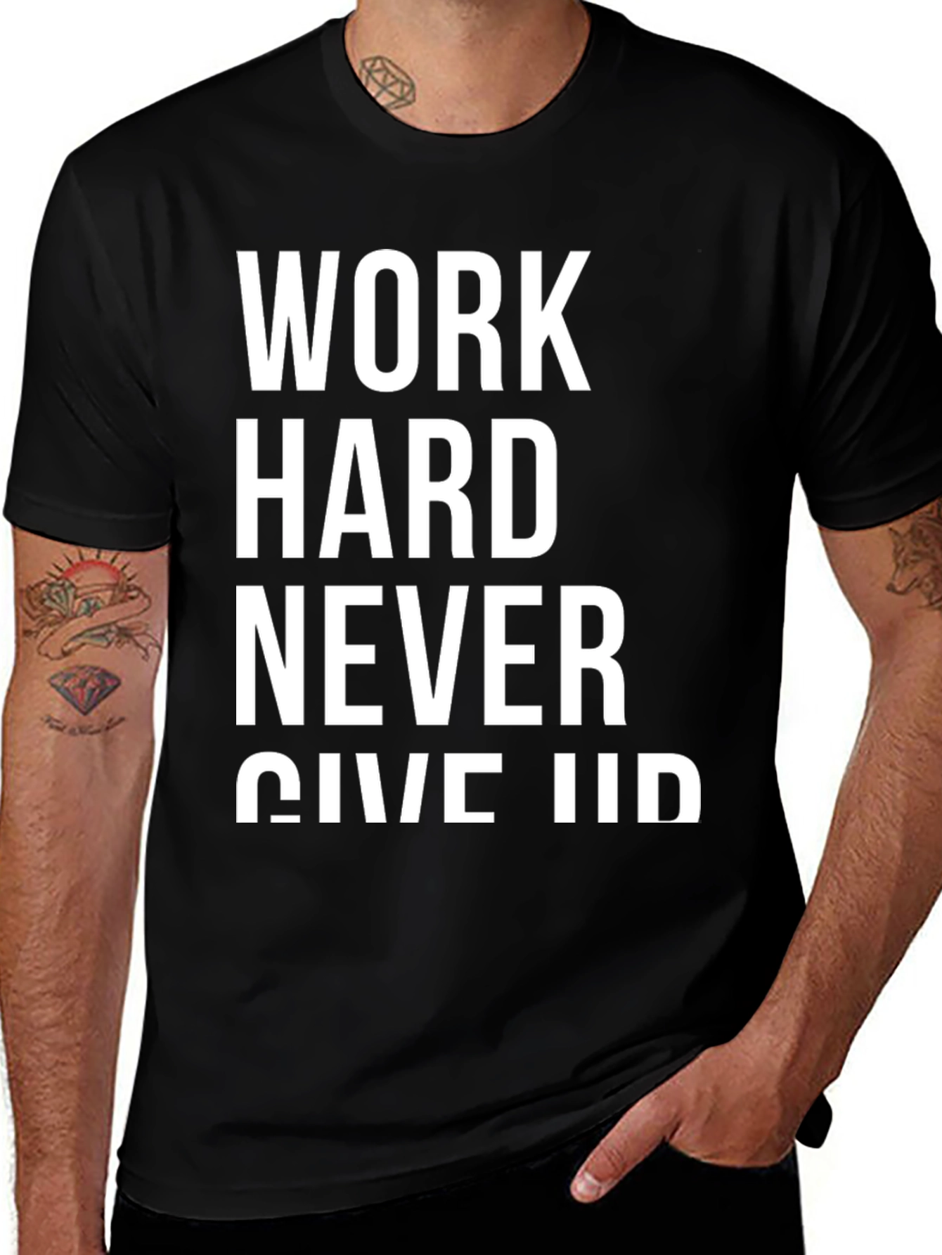 Variant 14 of Work Hard T-Shirt