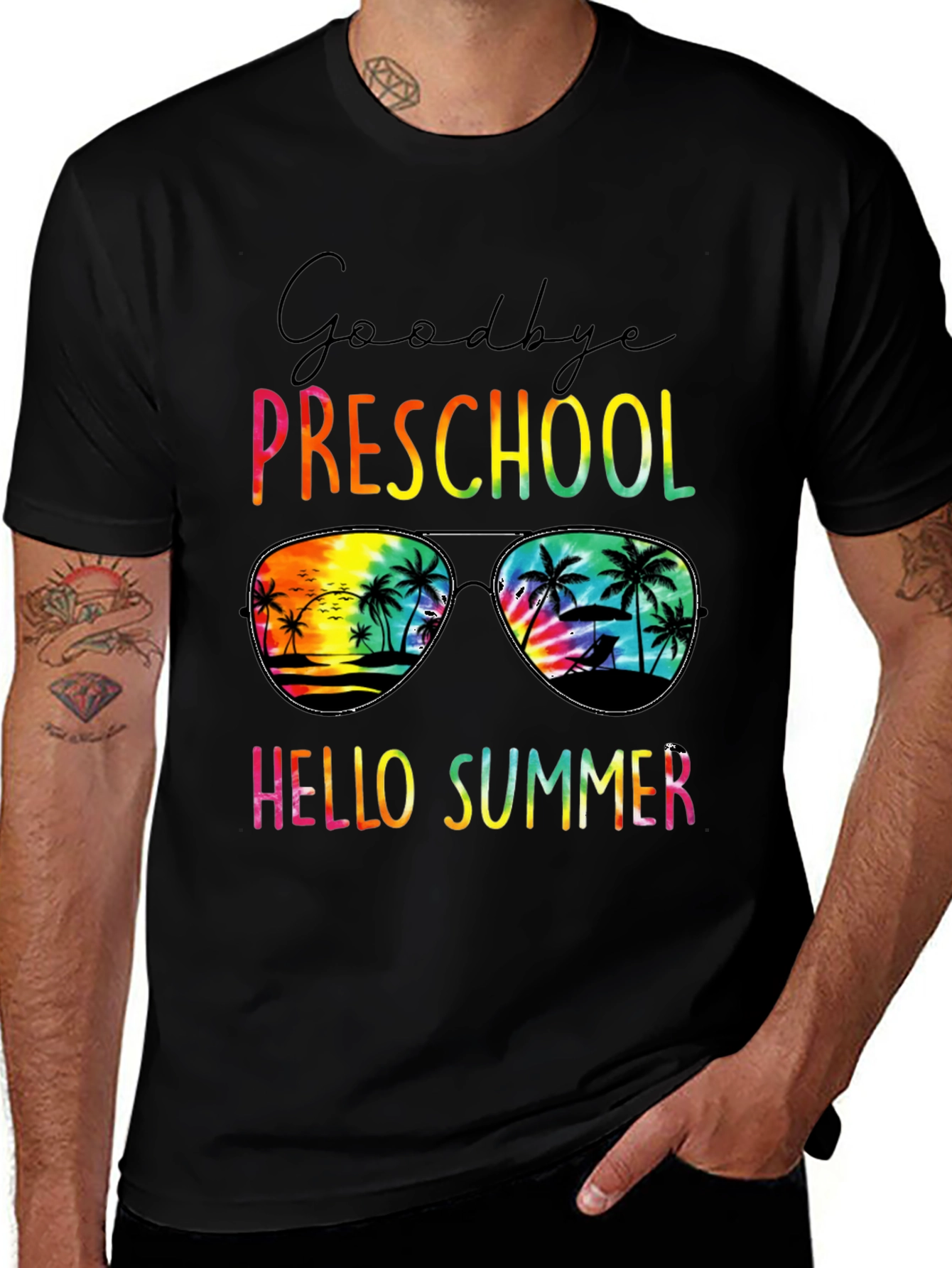 Variant 12 of Goodbye Preschool Hello Summer T-Shirt