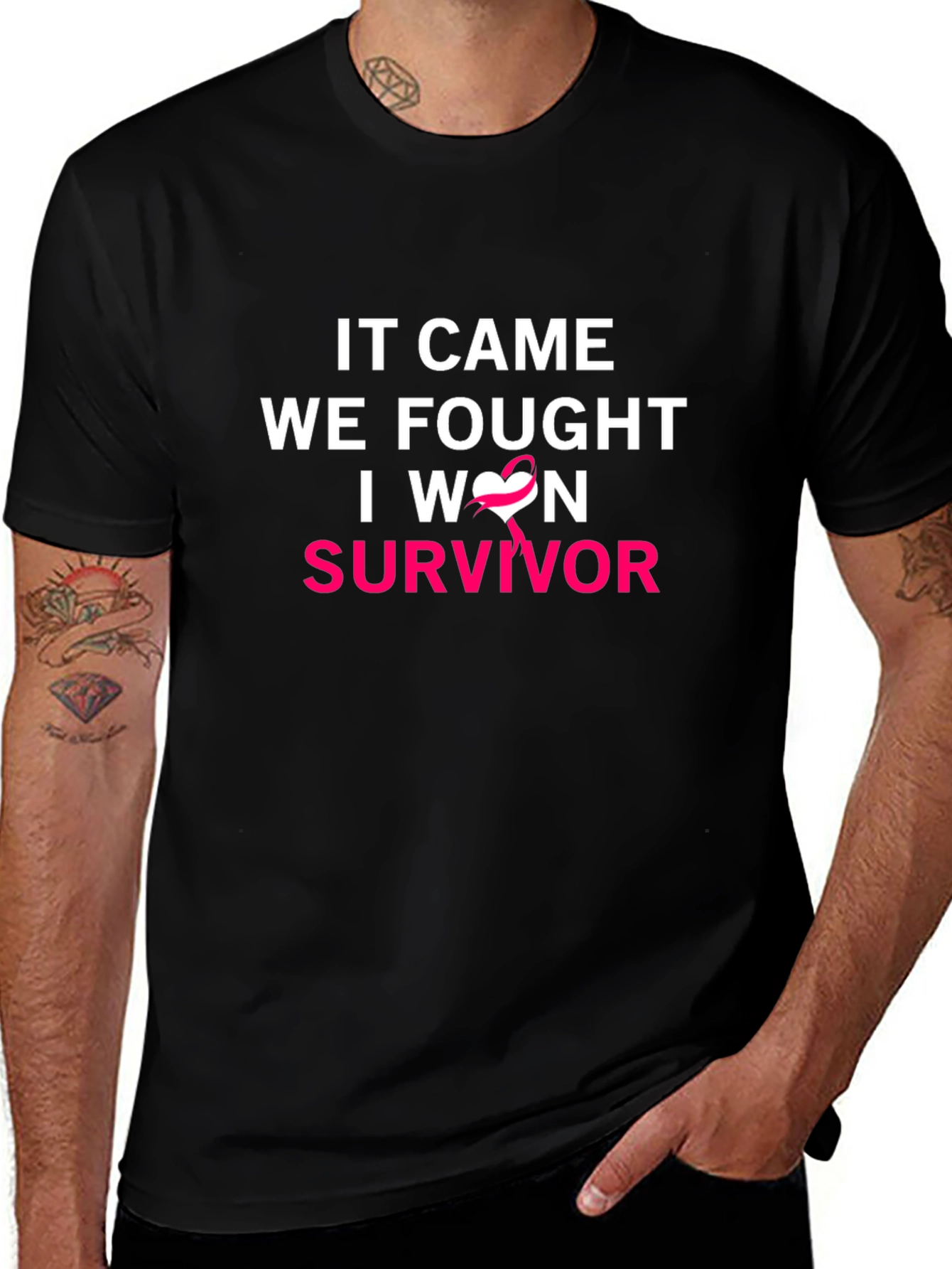 Variant 3 of Breast Cancer Survivor T-Shirt