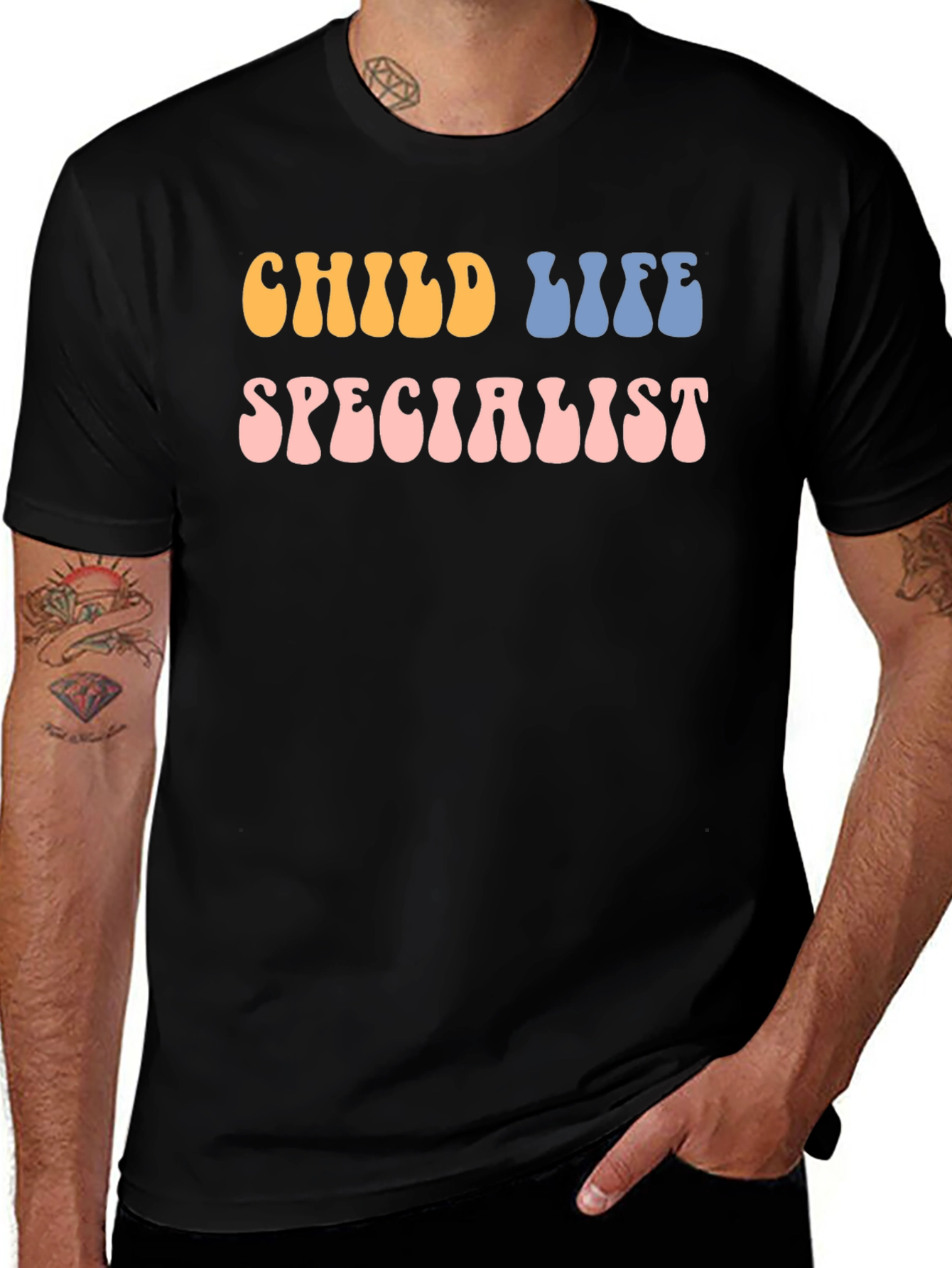 Child Life Specialist Retro T-Shirt