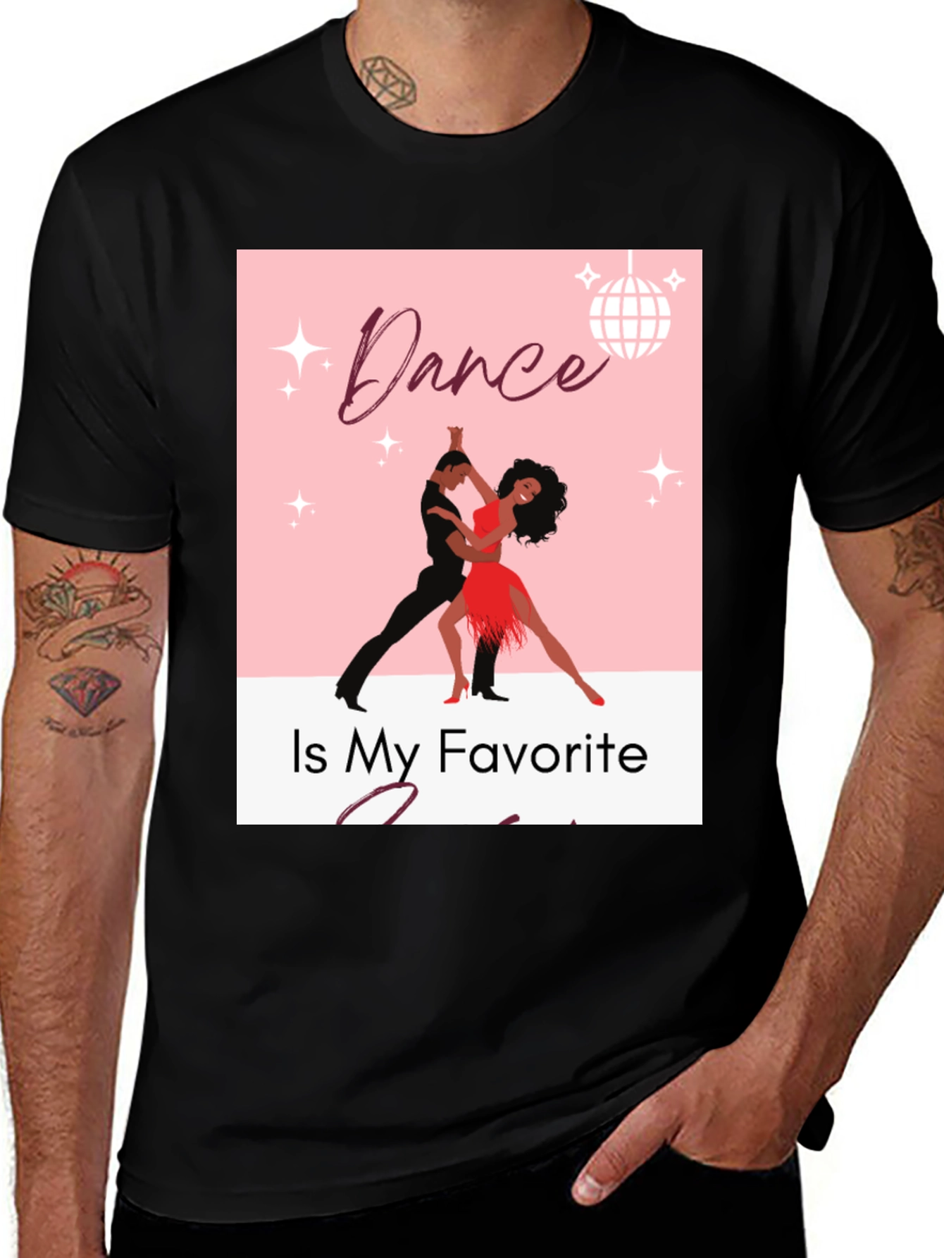Black Dance Is My Favorite Season T-Shirt main image