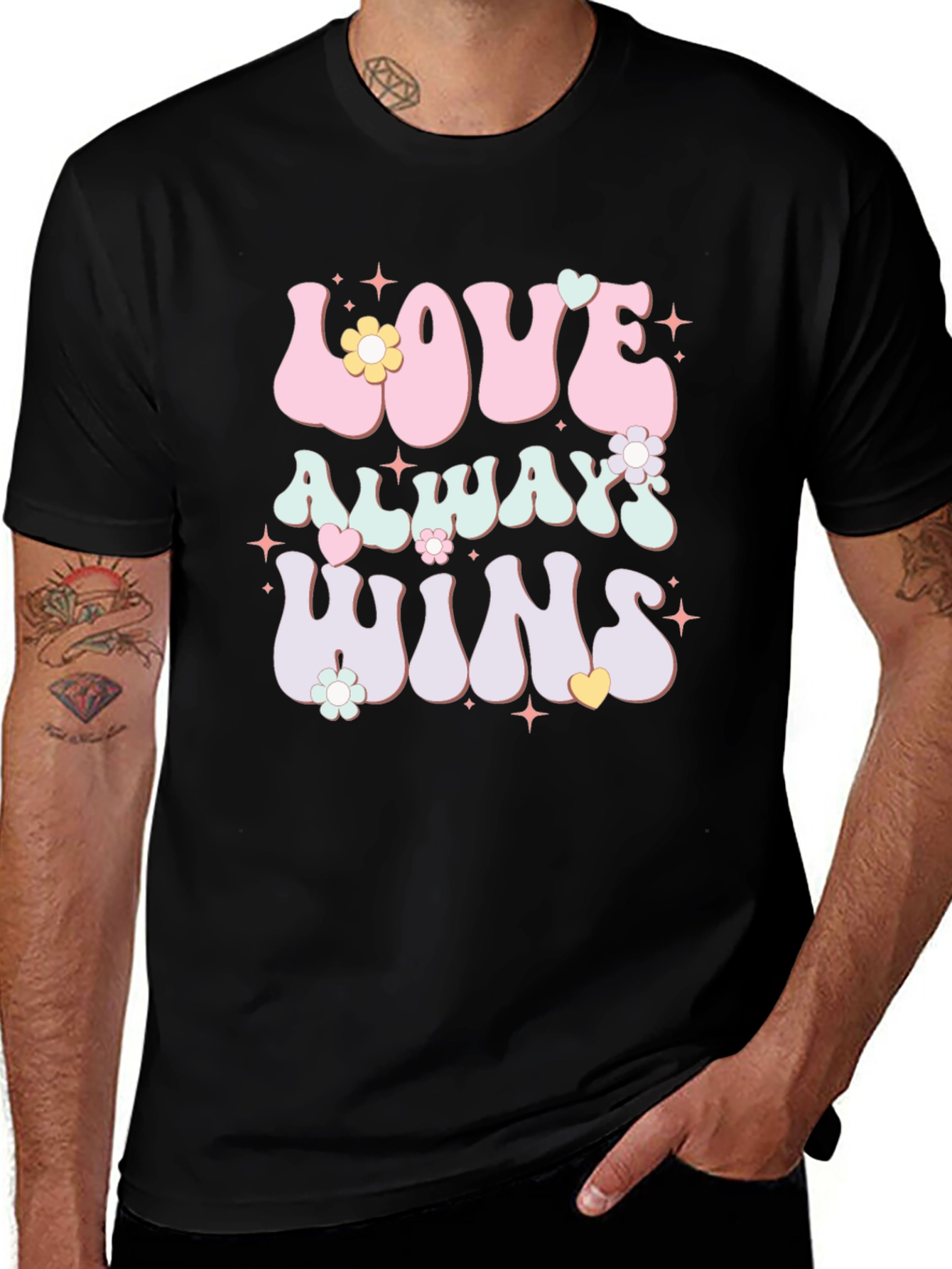 Variant 4 of Love Always Wins Graphic Tee