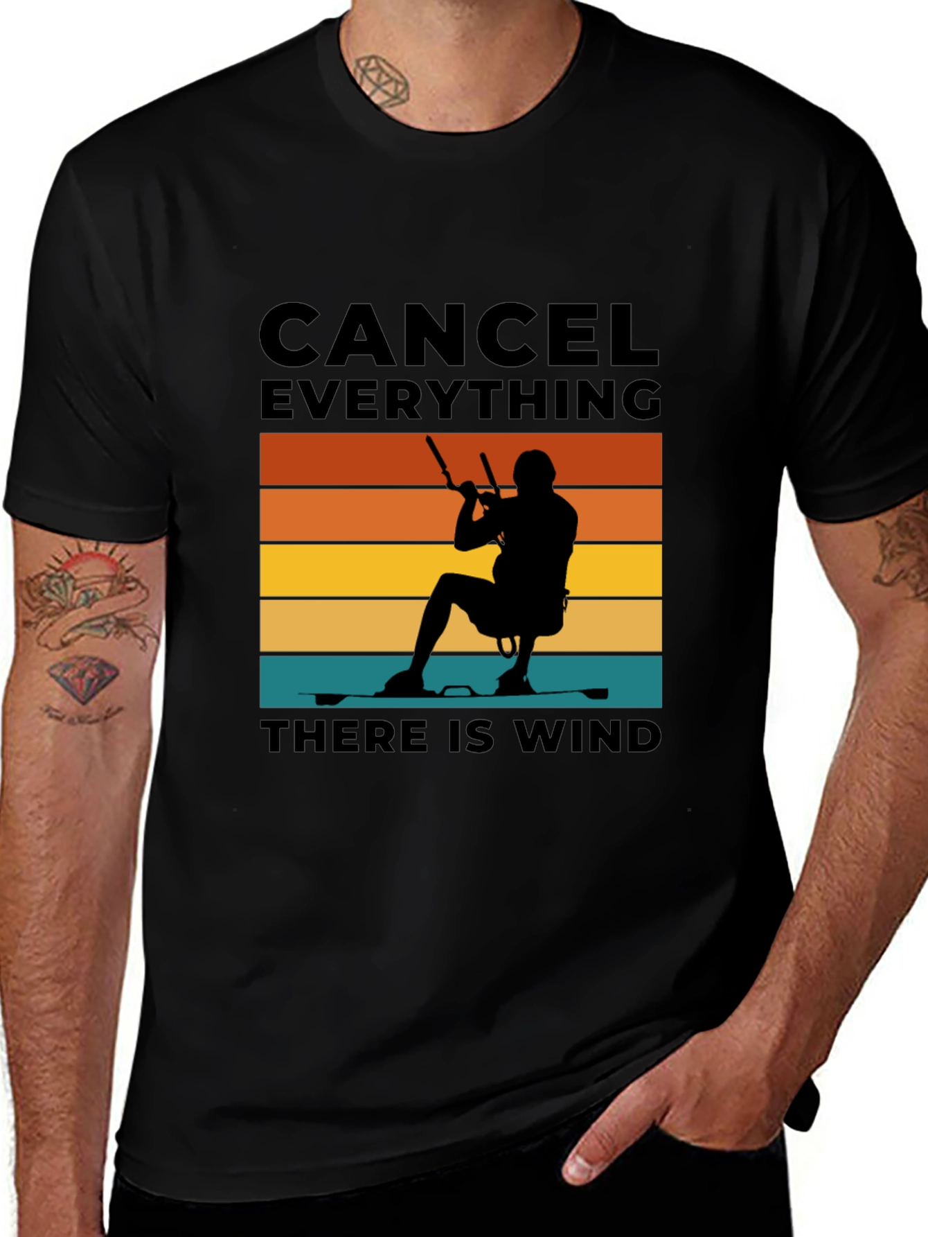 Variant 9 of Cancel Everything Wind T-Shirt