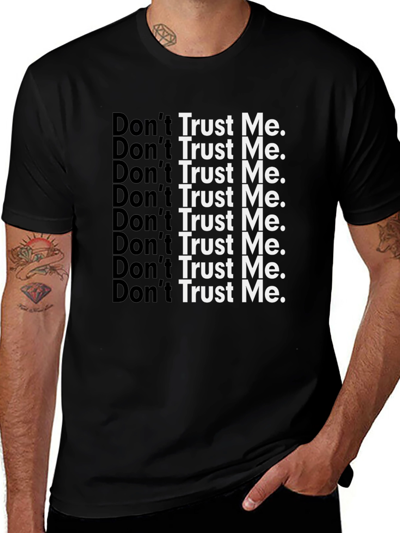Variant 21 of Don't Trust Me Graphic Tee