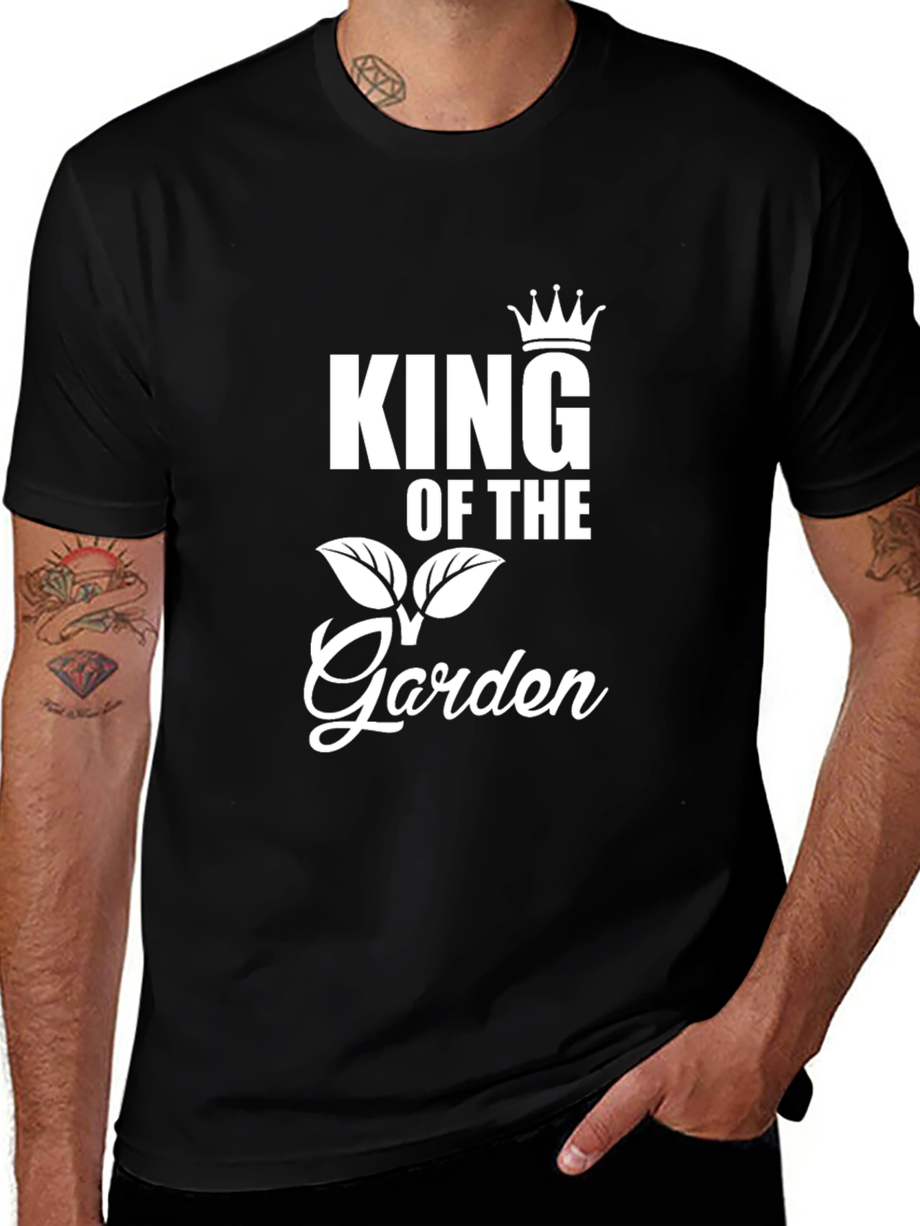 Variant 30 of King of the Garden Black T-Shirt