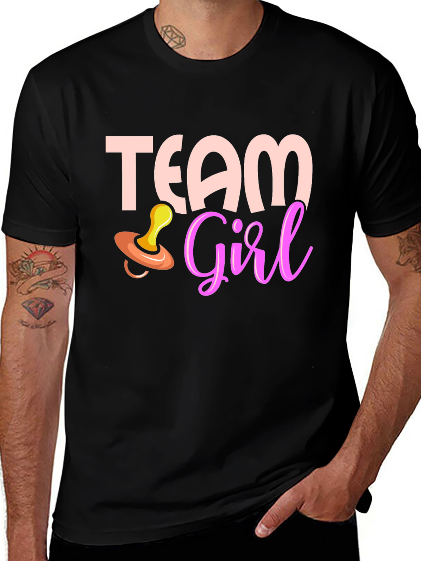Team Girl Baby Shower T-Shirt