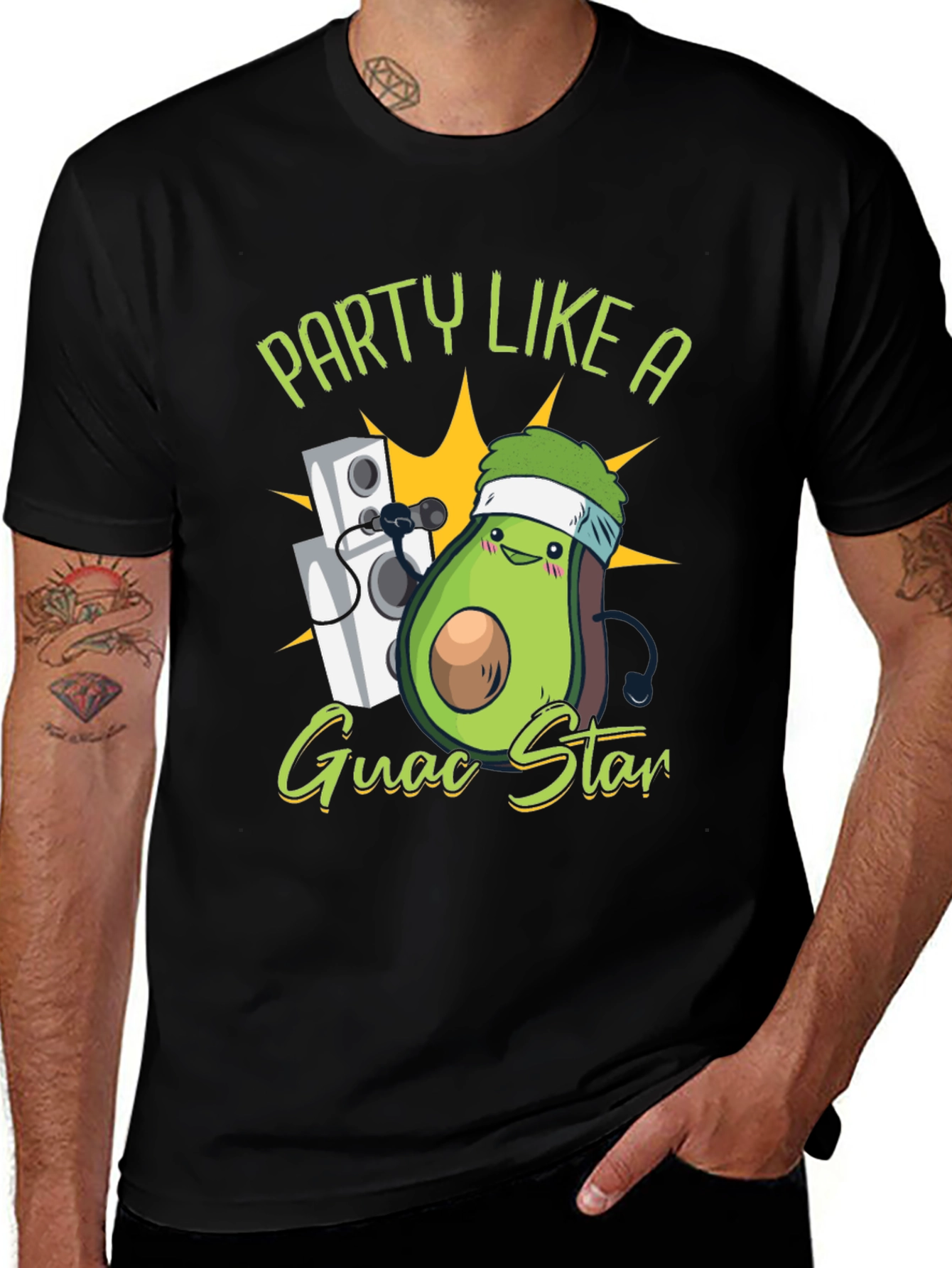 Party Like A Guac Star T-Shirt