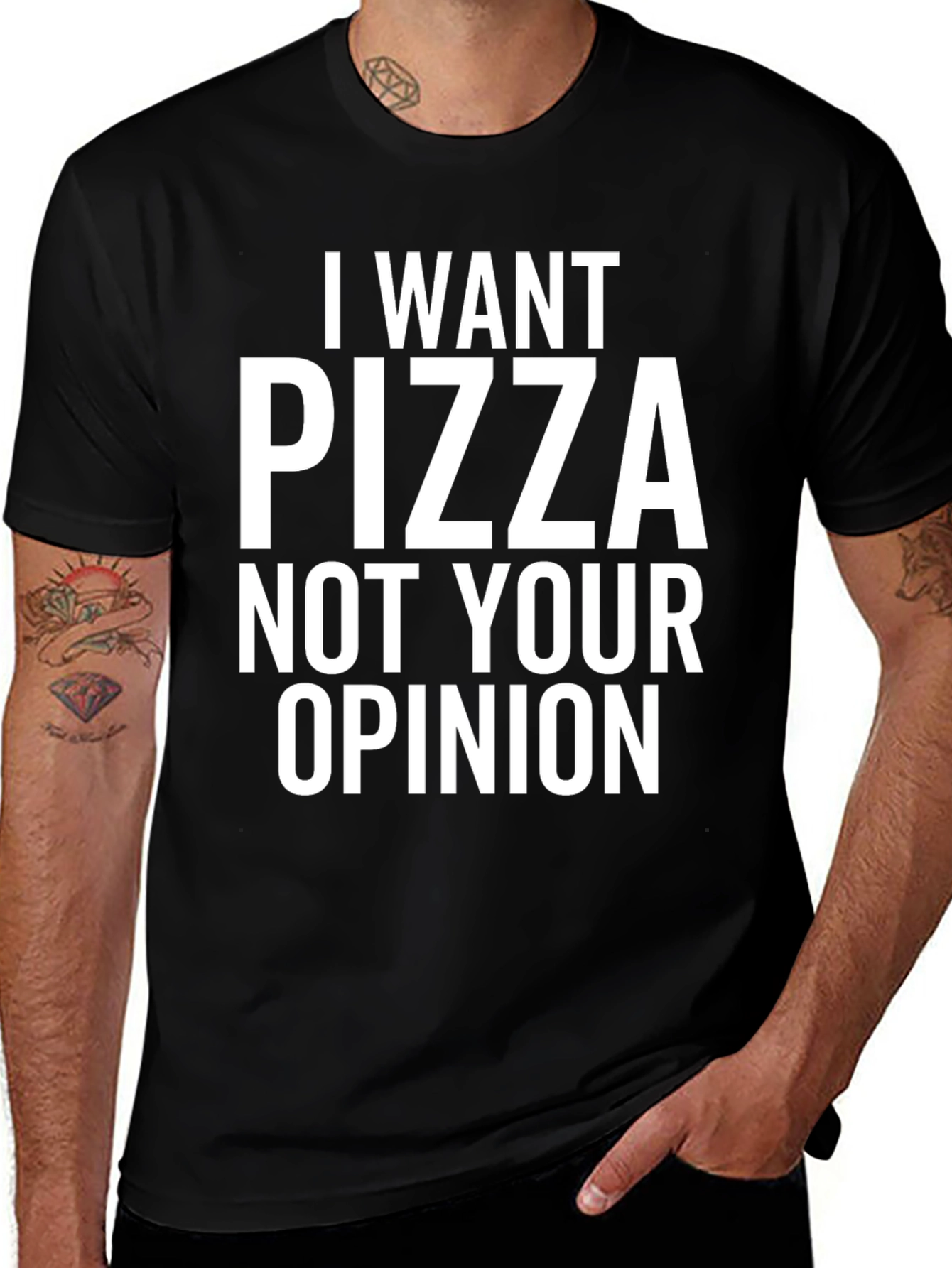 Variant 30 of Pizza Lover T-Shirt - Funny Slogan Tee