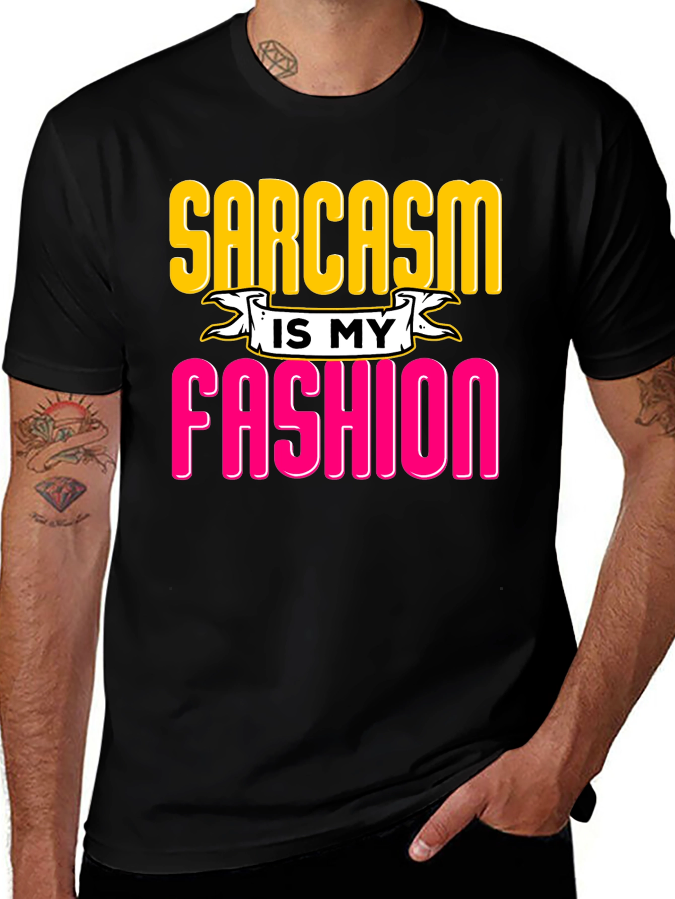 Variant 14 of Sarcasm is My Fashion Graphic Tee