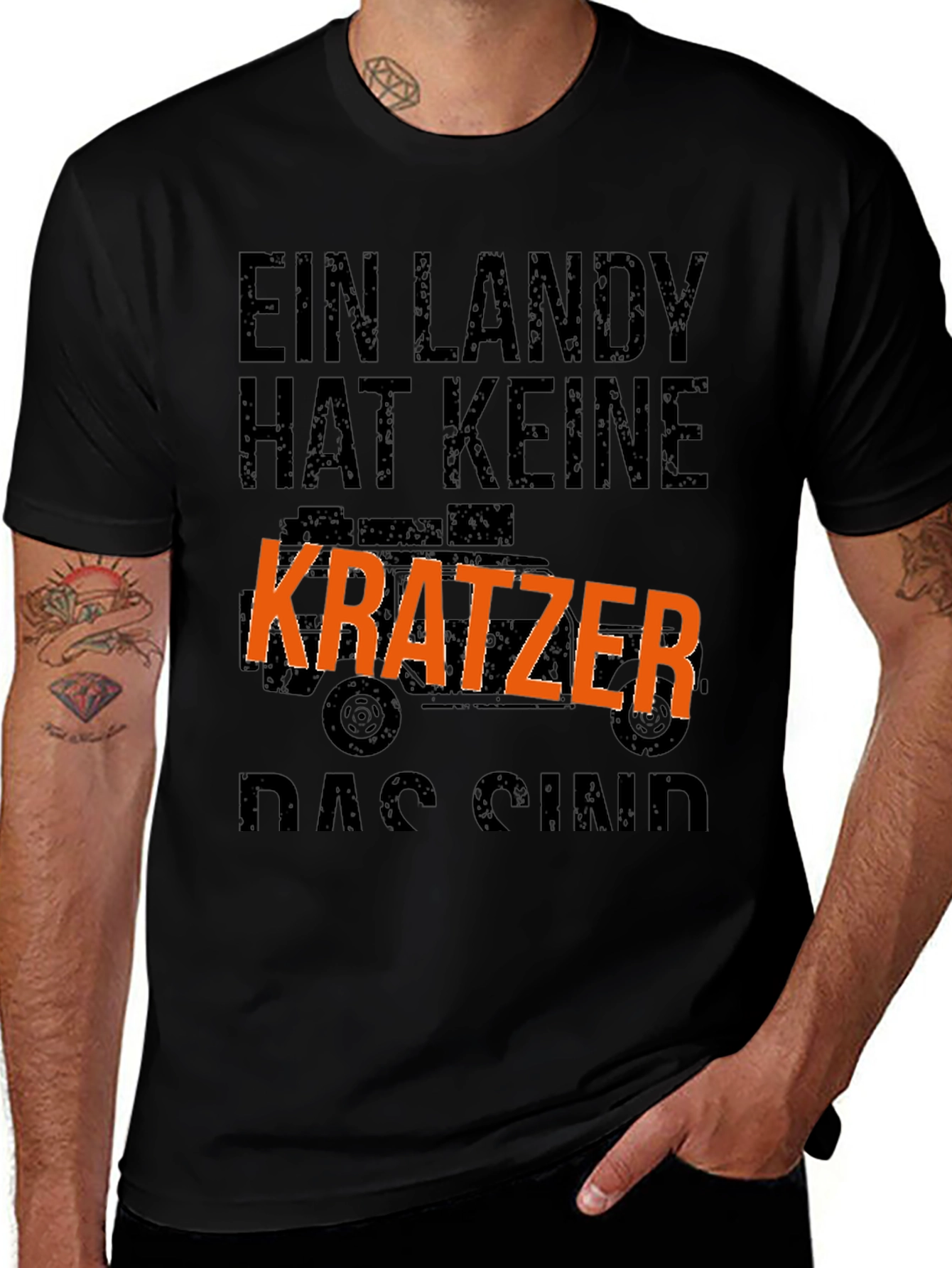 Variant 3 of Ein Landy Hat Keine Kratzer T-Shirt