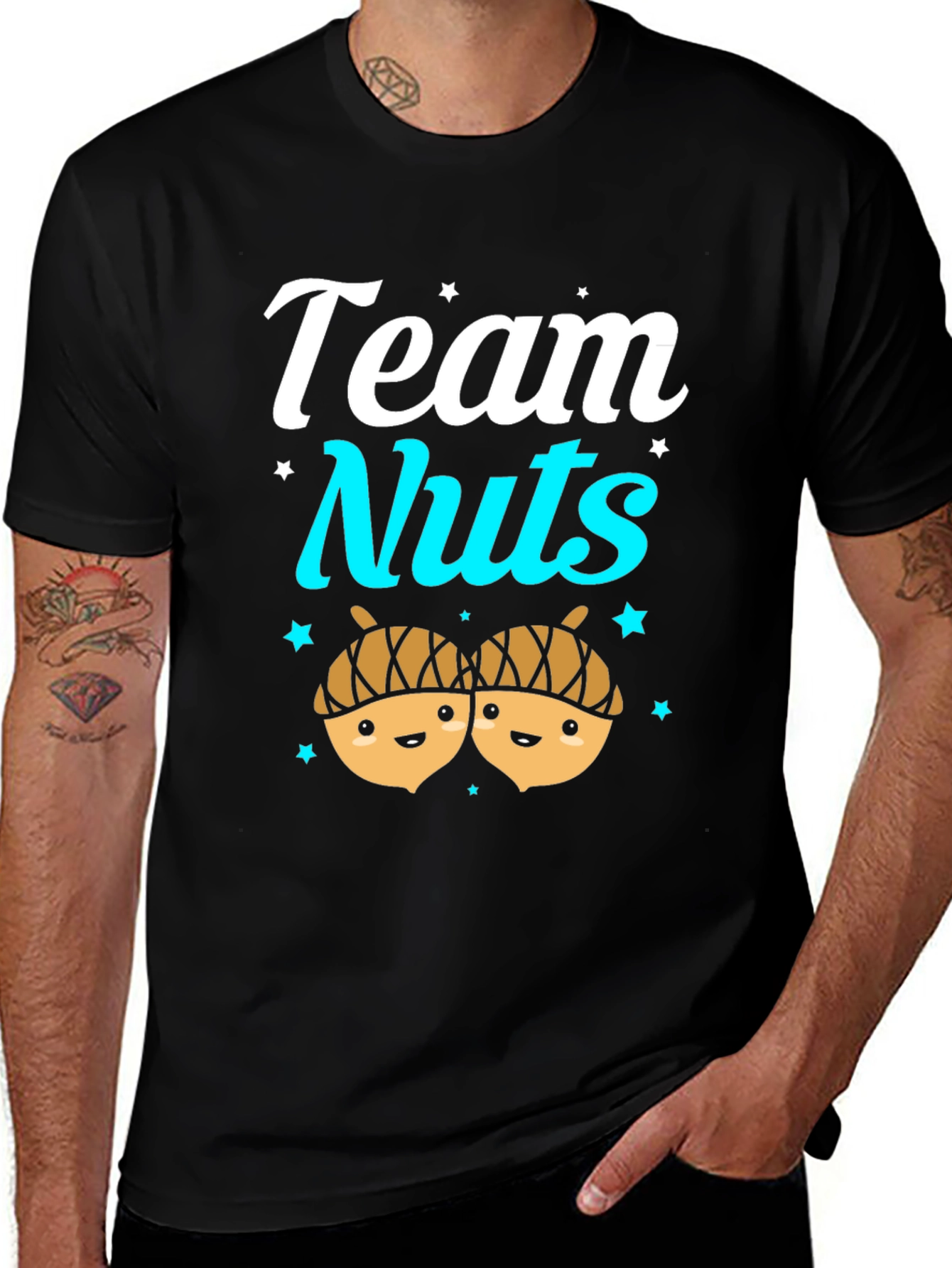 Variant 10 of Team Nuts Funny Graphic Tee
