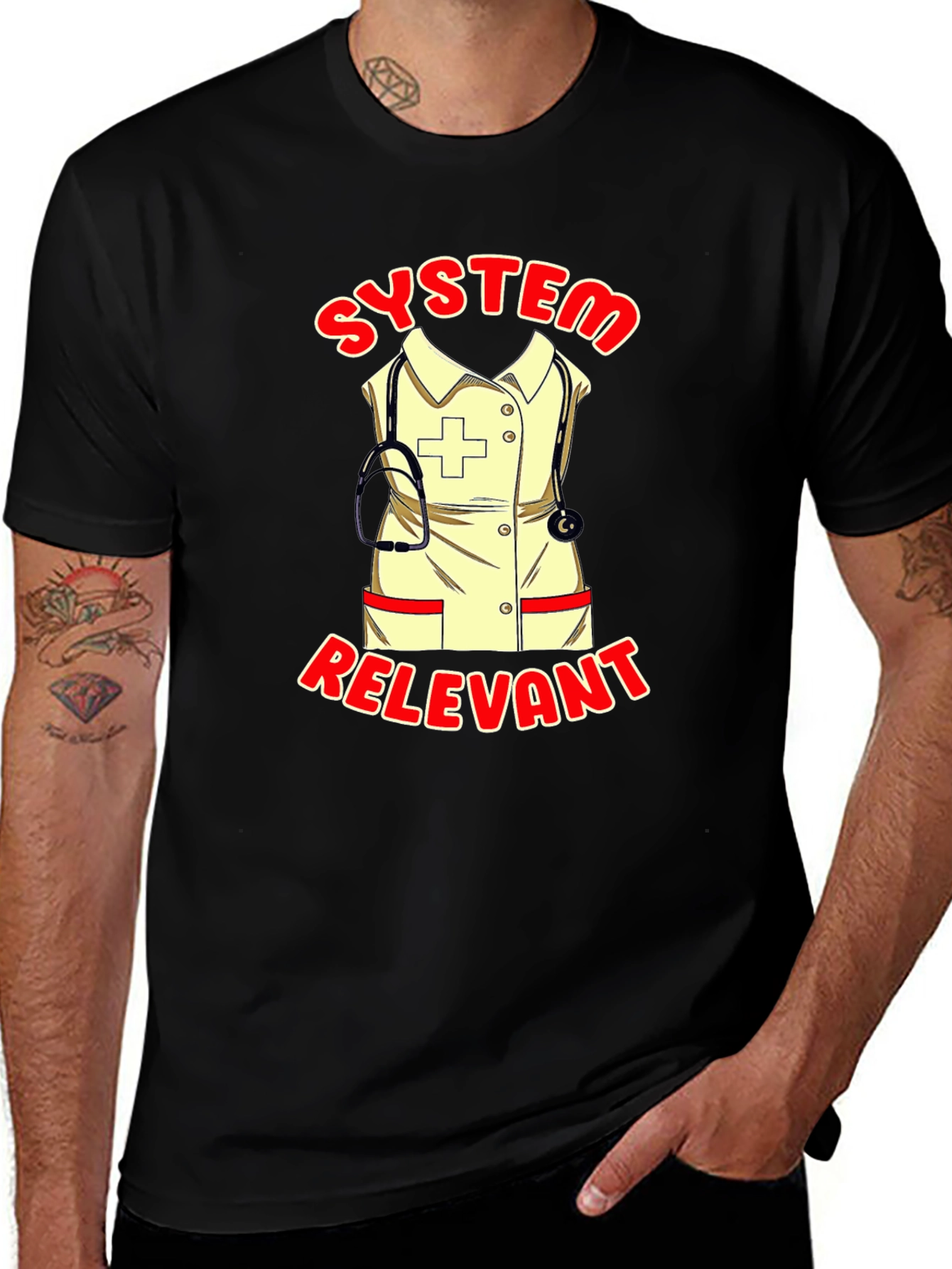 System Relevant Nurse T-Shirt