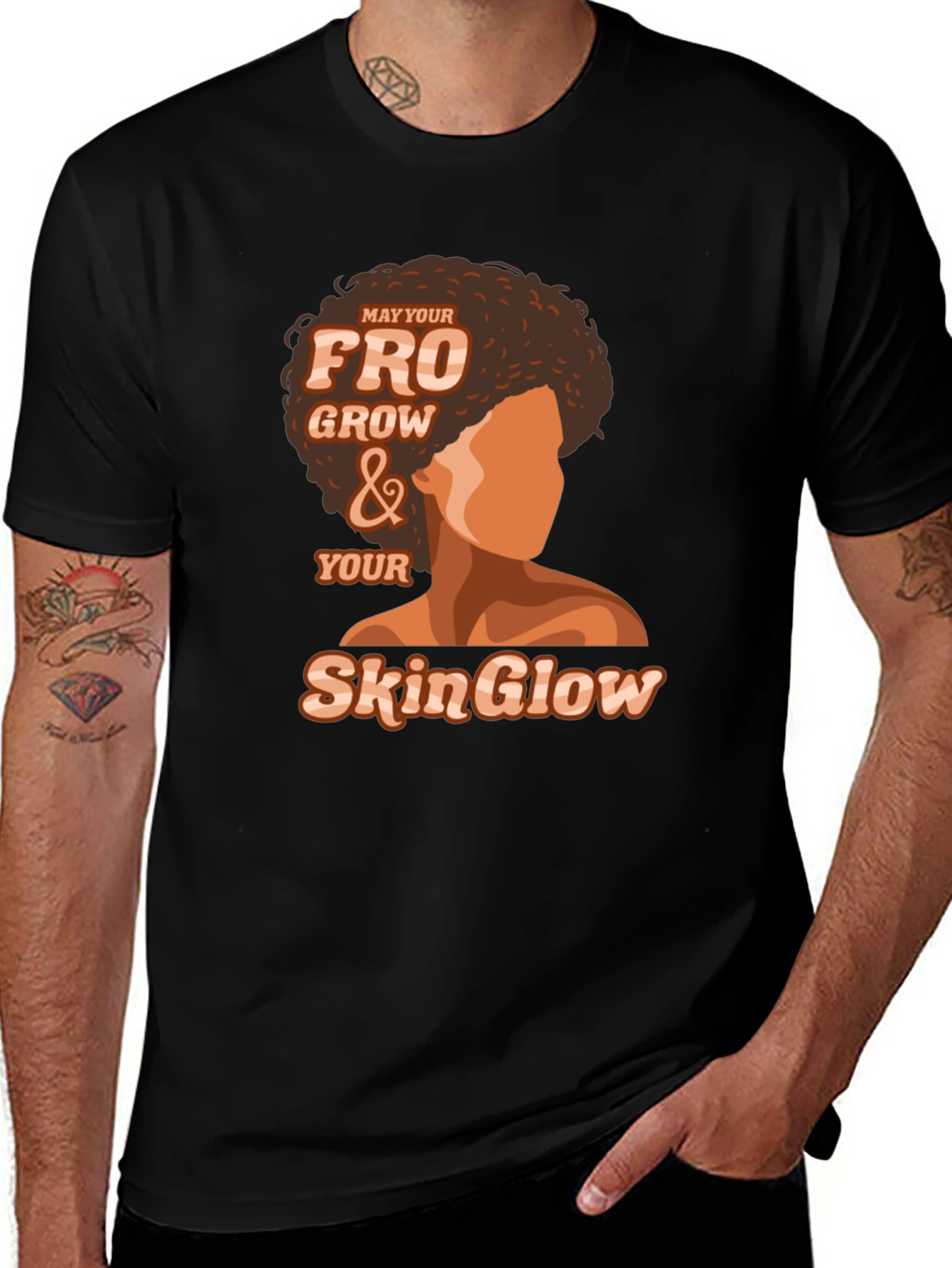 Variant 2 of Fro Grow & Skin Glow T-Shirt