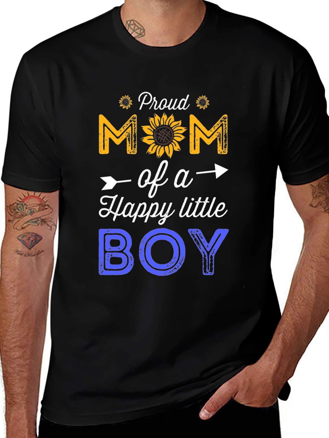 Variant 21 of Proud Mom of a Happy Little Boy T-Shirt