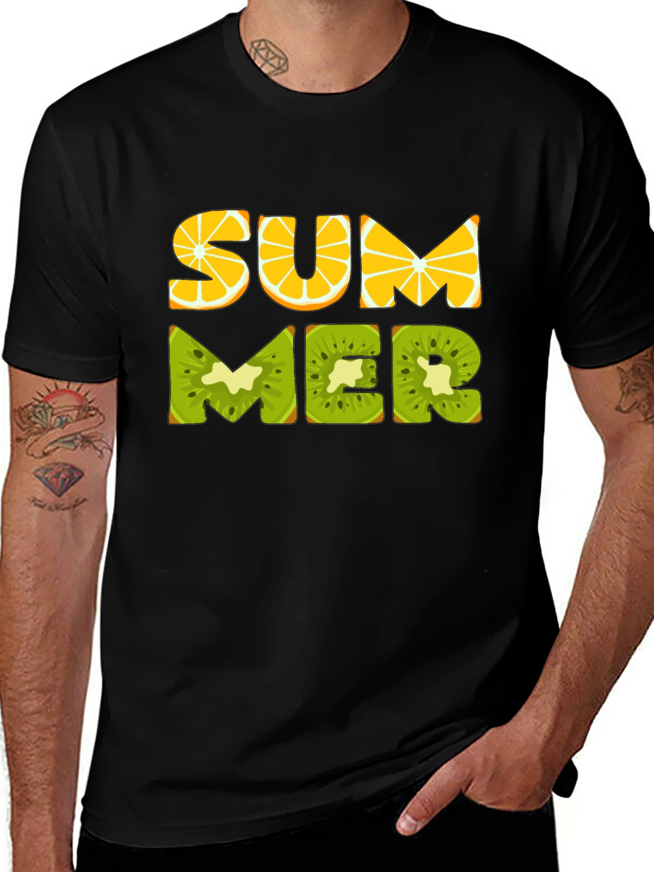 Variant 27 of Summer Fruit T-Shirt - Fresh & Fun Design
