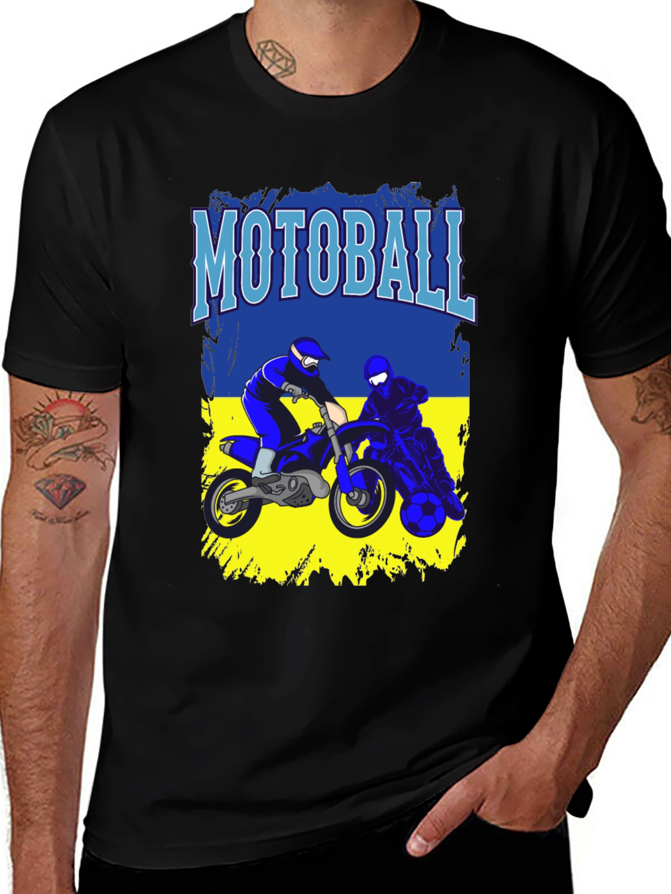 Variant 6 of Motoball Ukraine T-Shirt