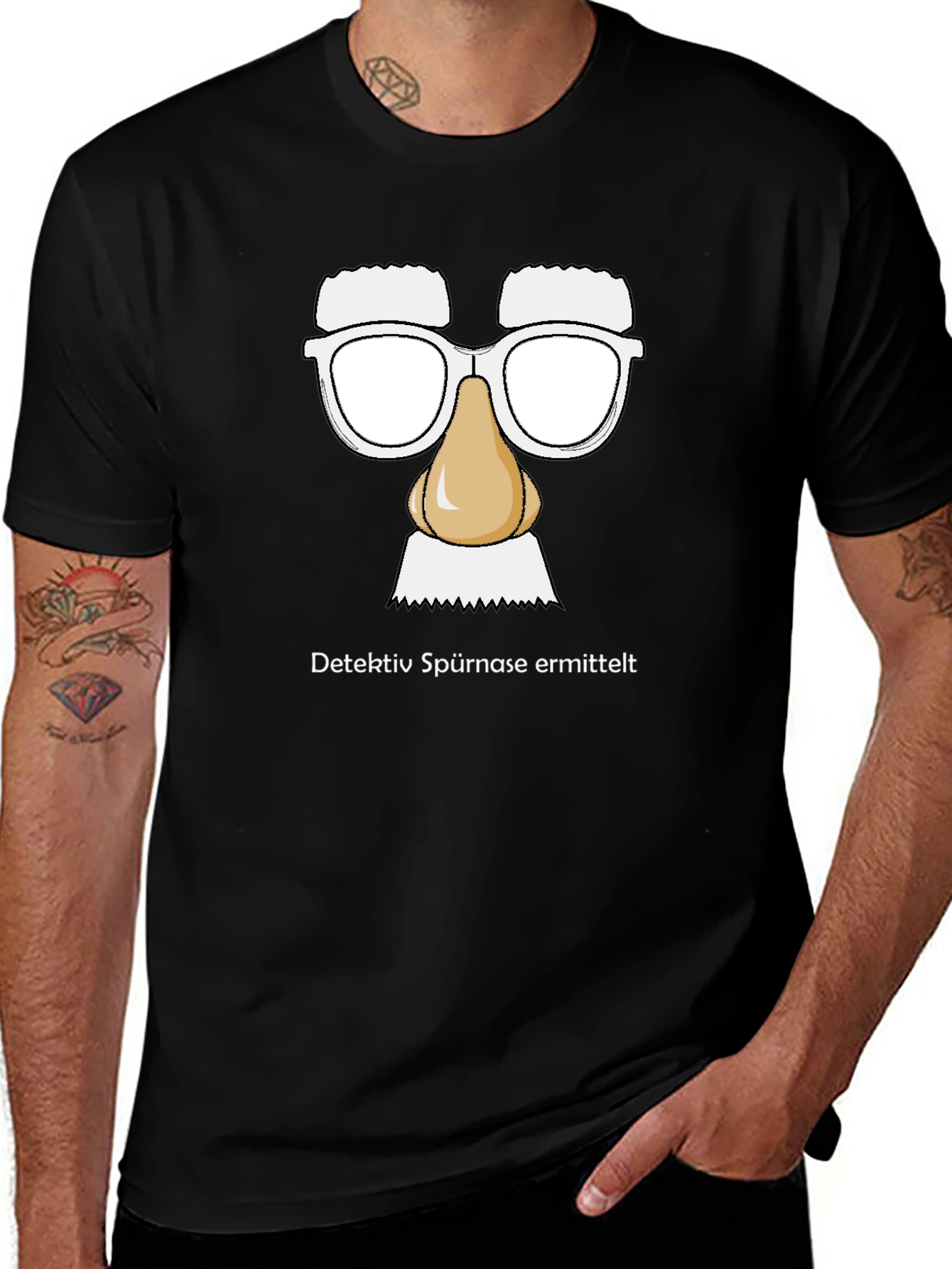 Variant 20 of Detective Nose T-Shirt - Funny Graphic Tee