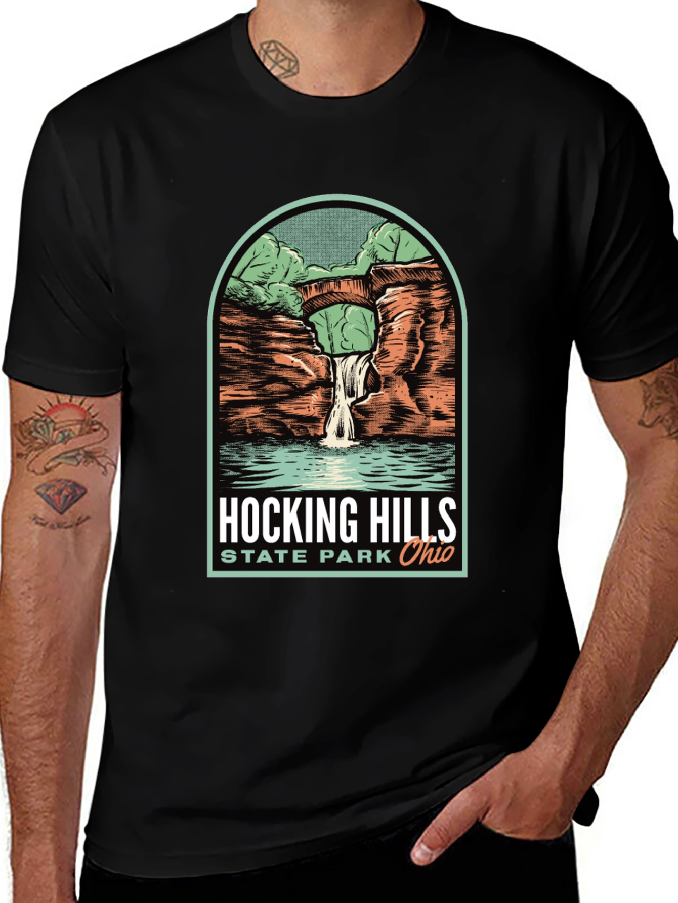 Variant 28 of Hocking Hills State Park T-Shirt