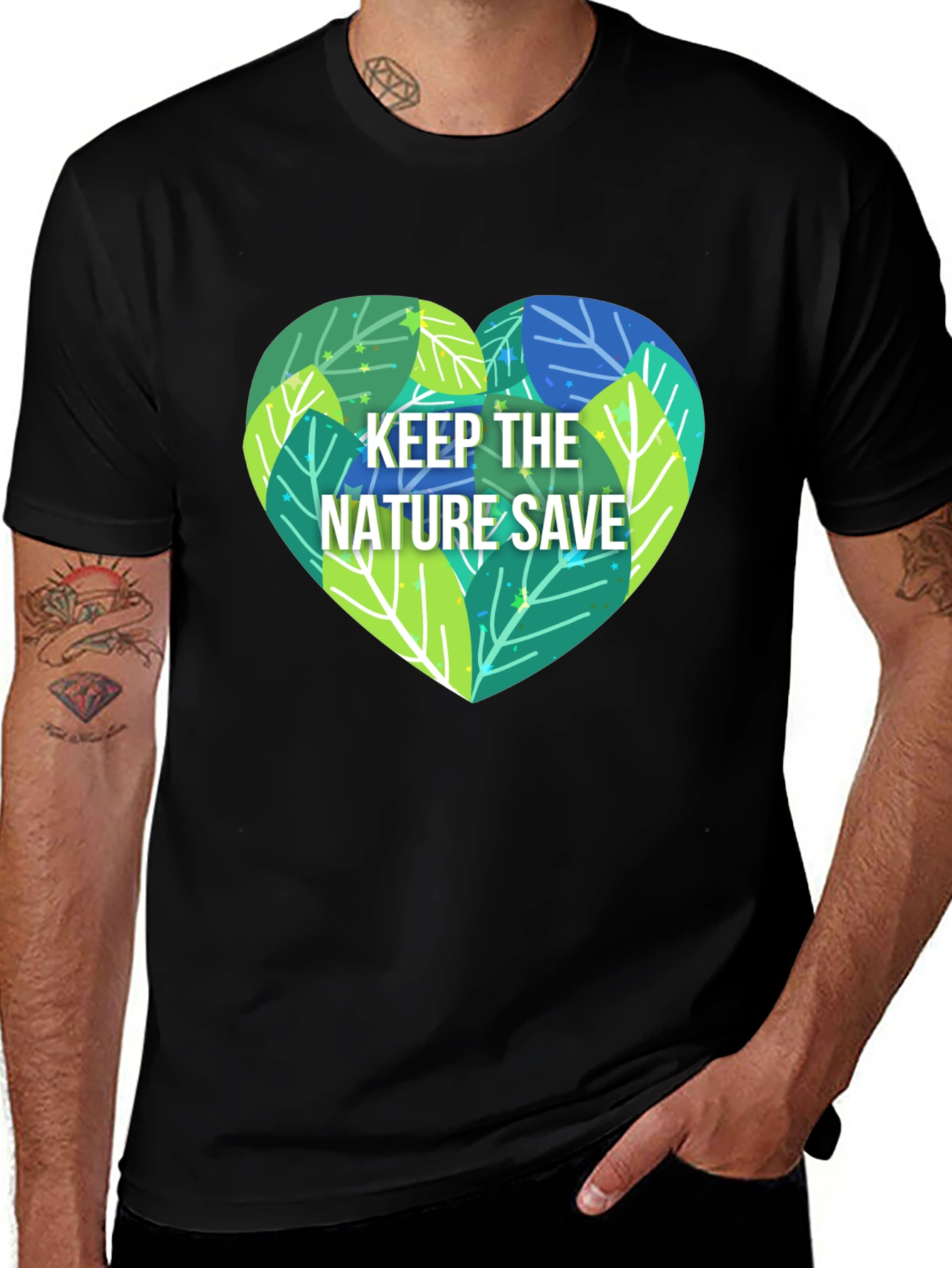 Variant 9 of Keep Nature Safe Graphic Tee
