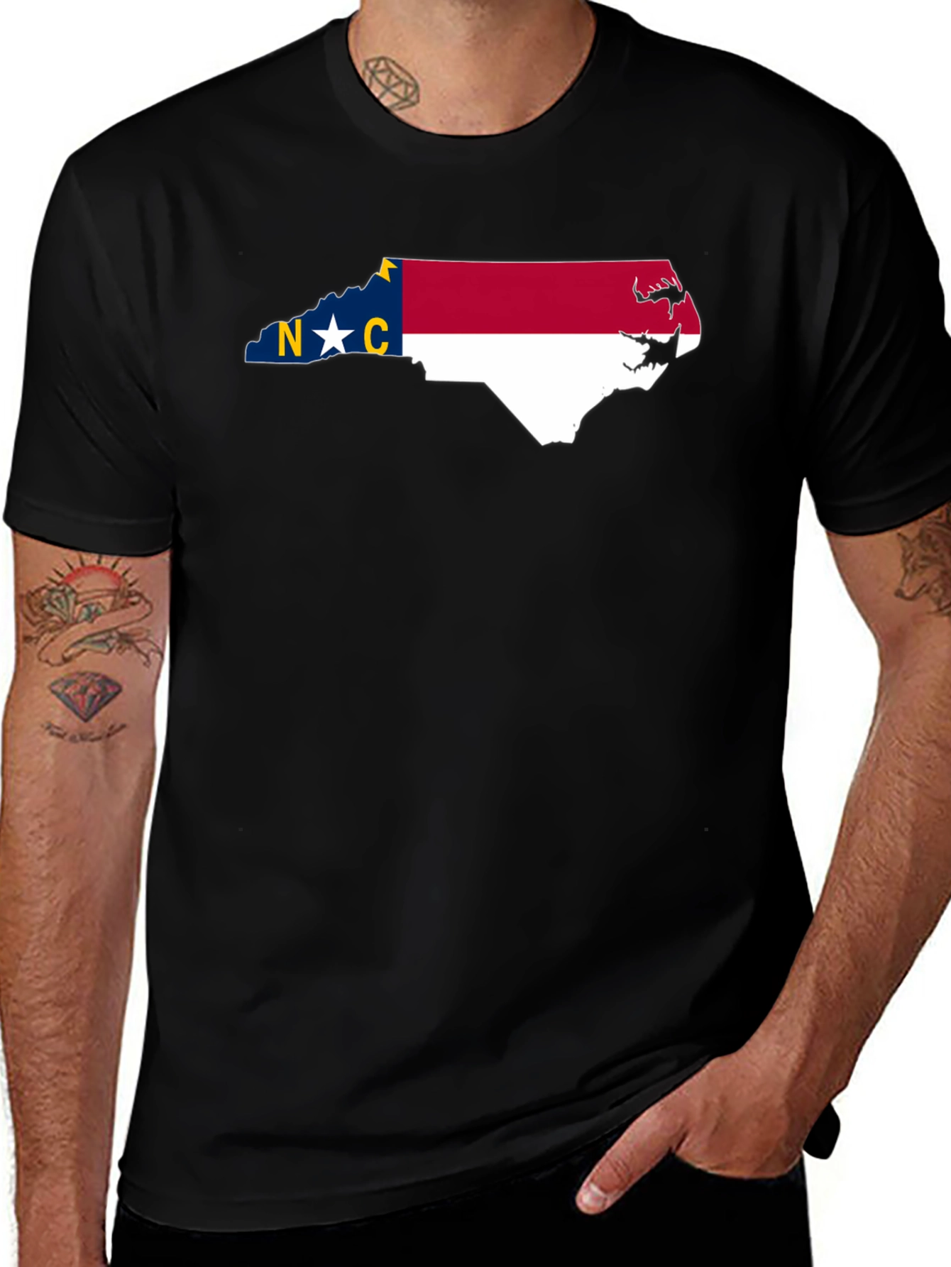 North Carolina State Flag T-Shirt