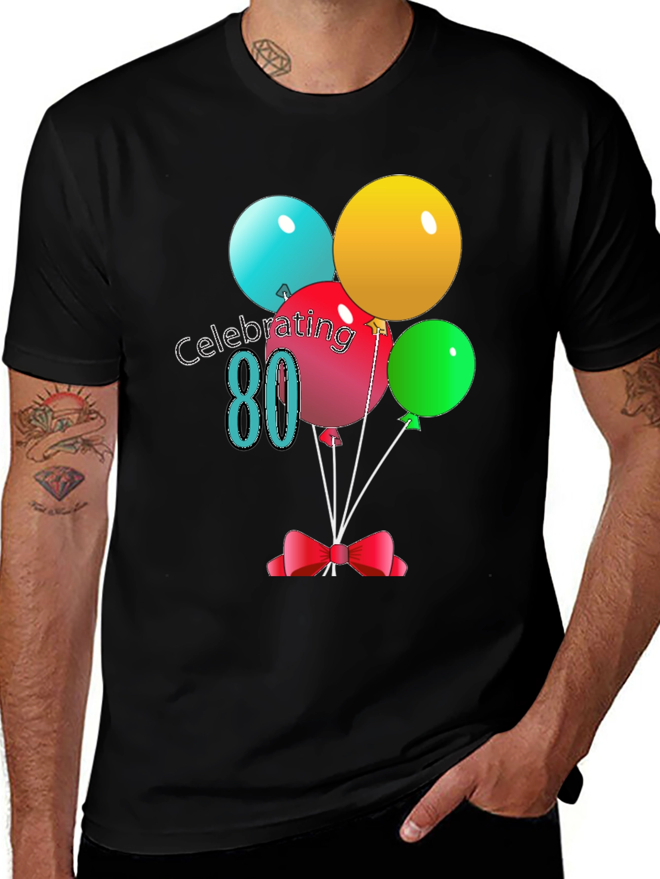 Variant 17 of Celebrating 80th Birthday T-Shirt