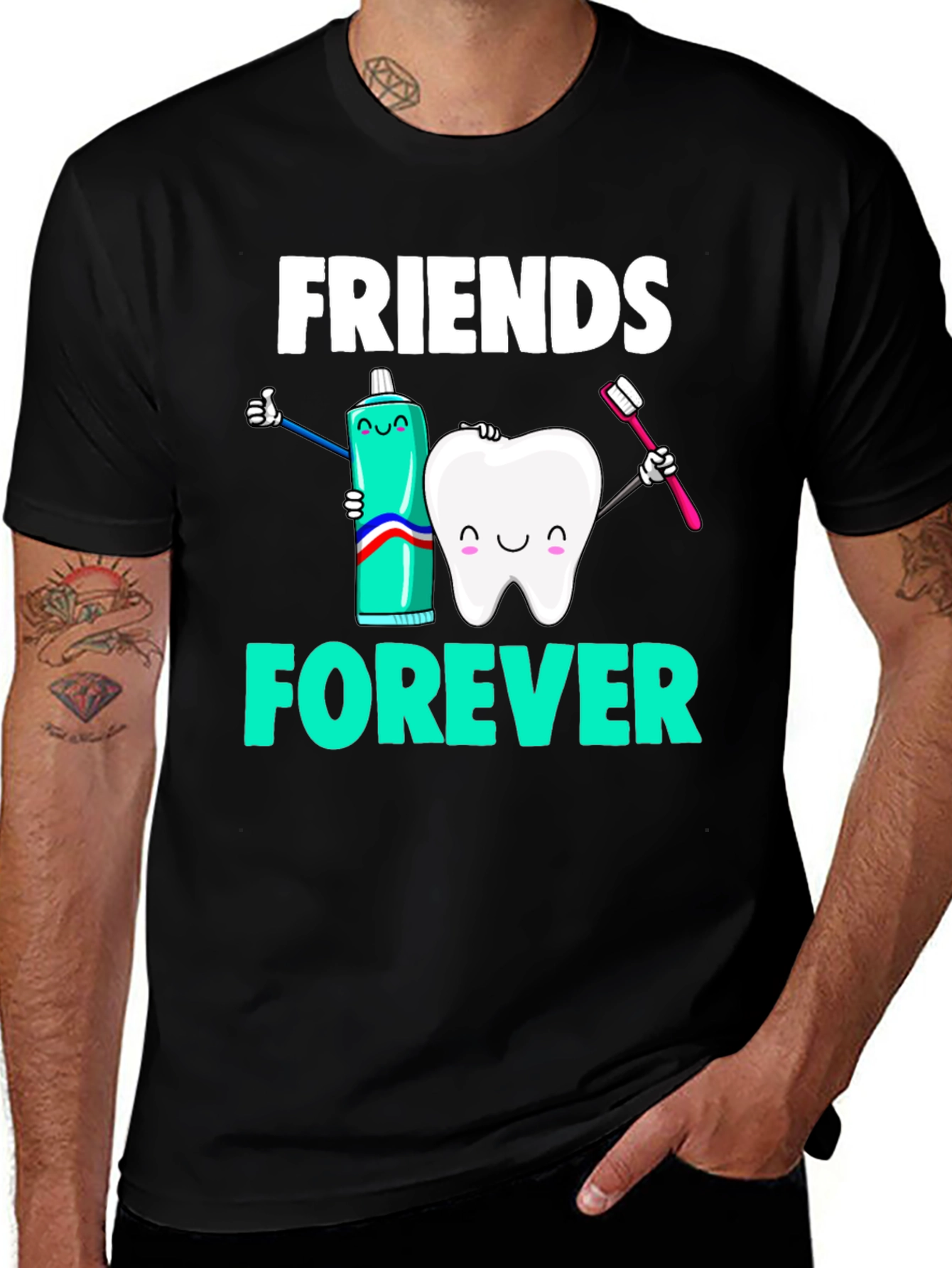 Variant 6 of Friends Forever Graphic T-Shirt