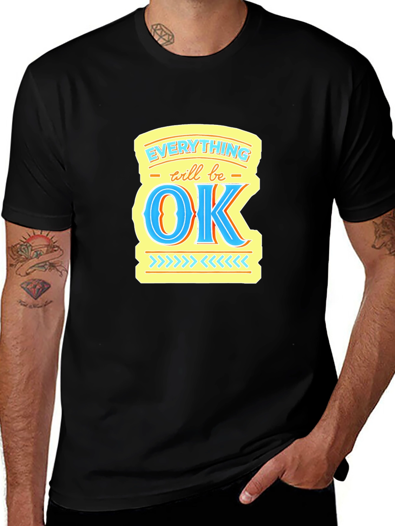 Variant 21 of Everything Will Be OK Graphic T-Shirt