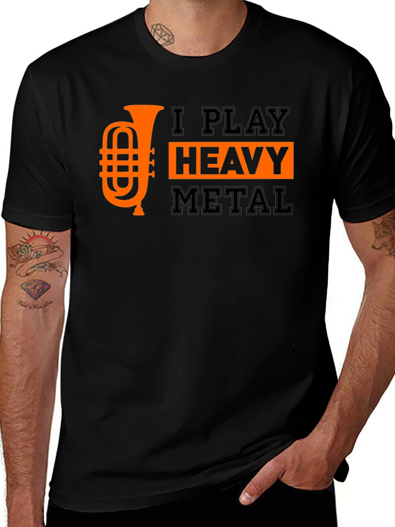 Variant 20 of I Play Heavy Metal T-Shirt