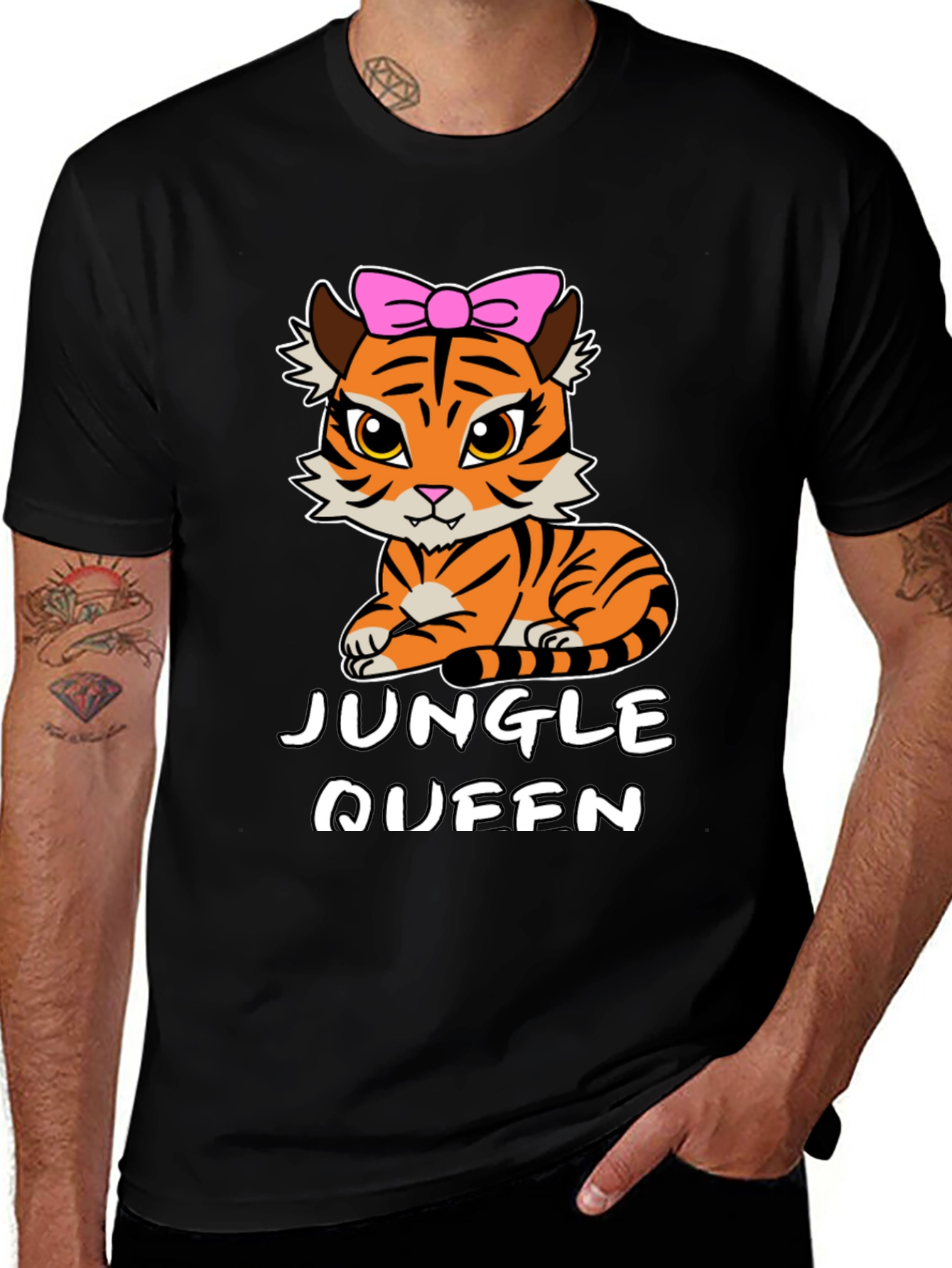 Variant 21 of Jungle Queen Tiger Graphic T-Shirt