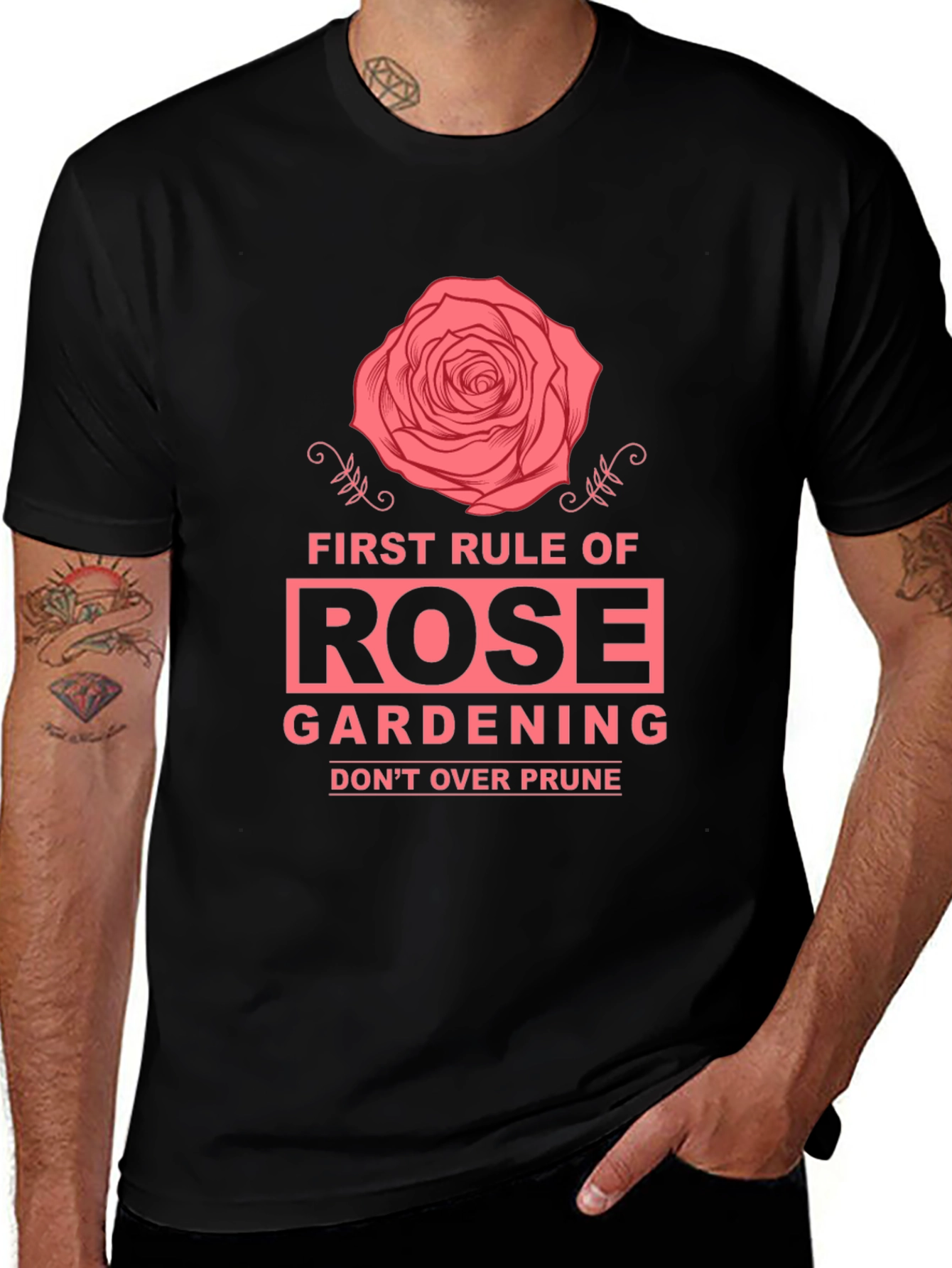 Variant 23 of Rose Gardening Rule T-Shirt