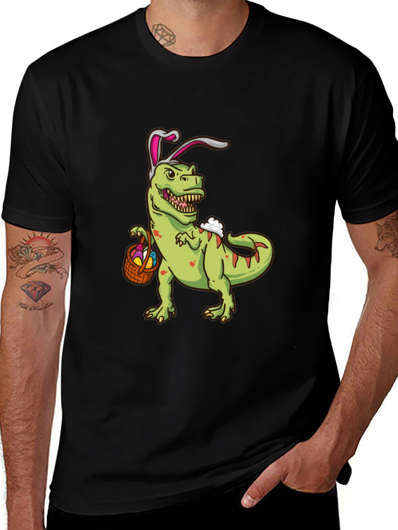 Easter T-Rex Bunny T-Shirt