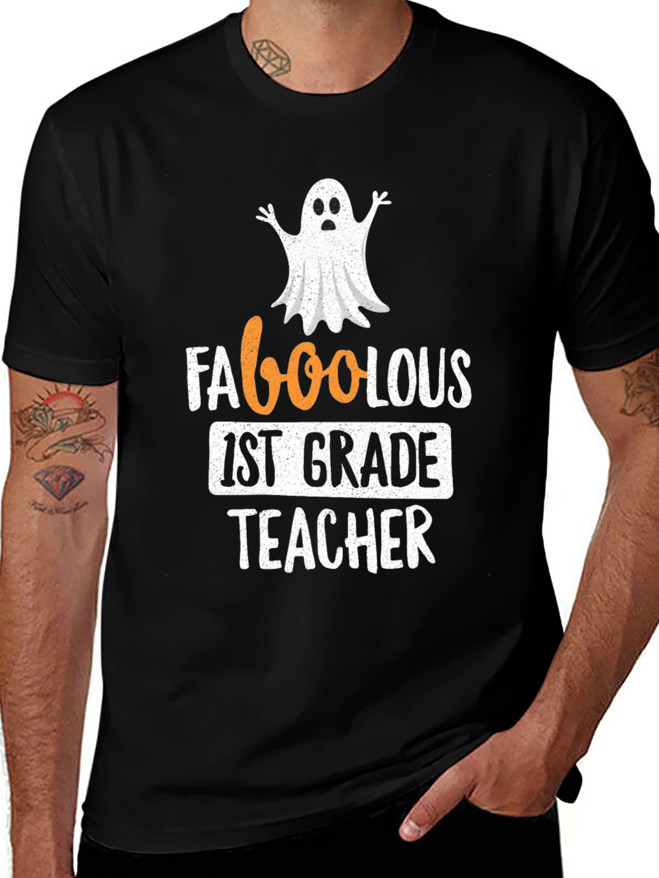 Faboolous 1st Grade Teacher Halloween T-Shirt