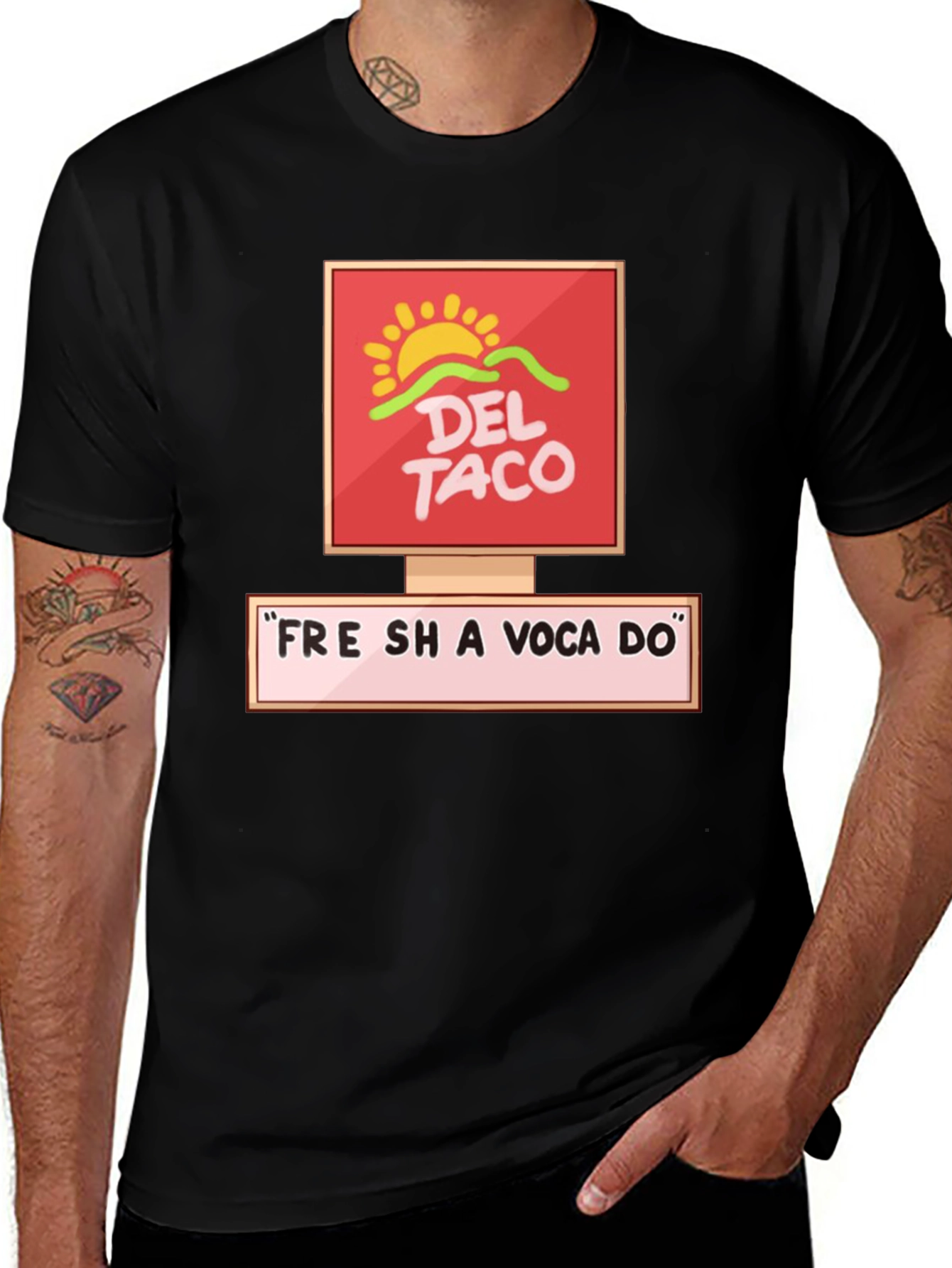 Del Taco Fresh Avocado T-Shirt
