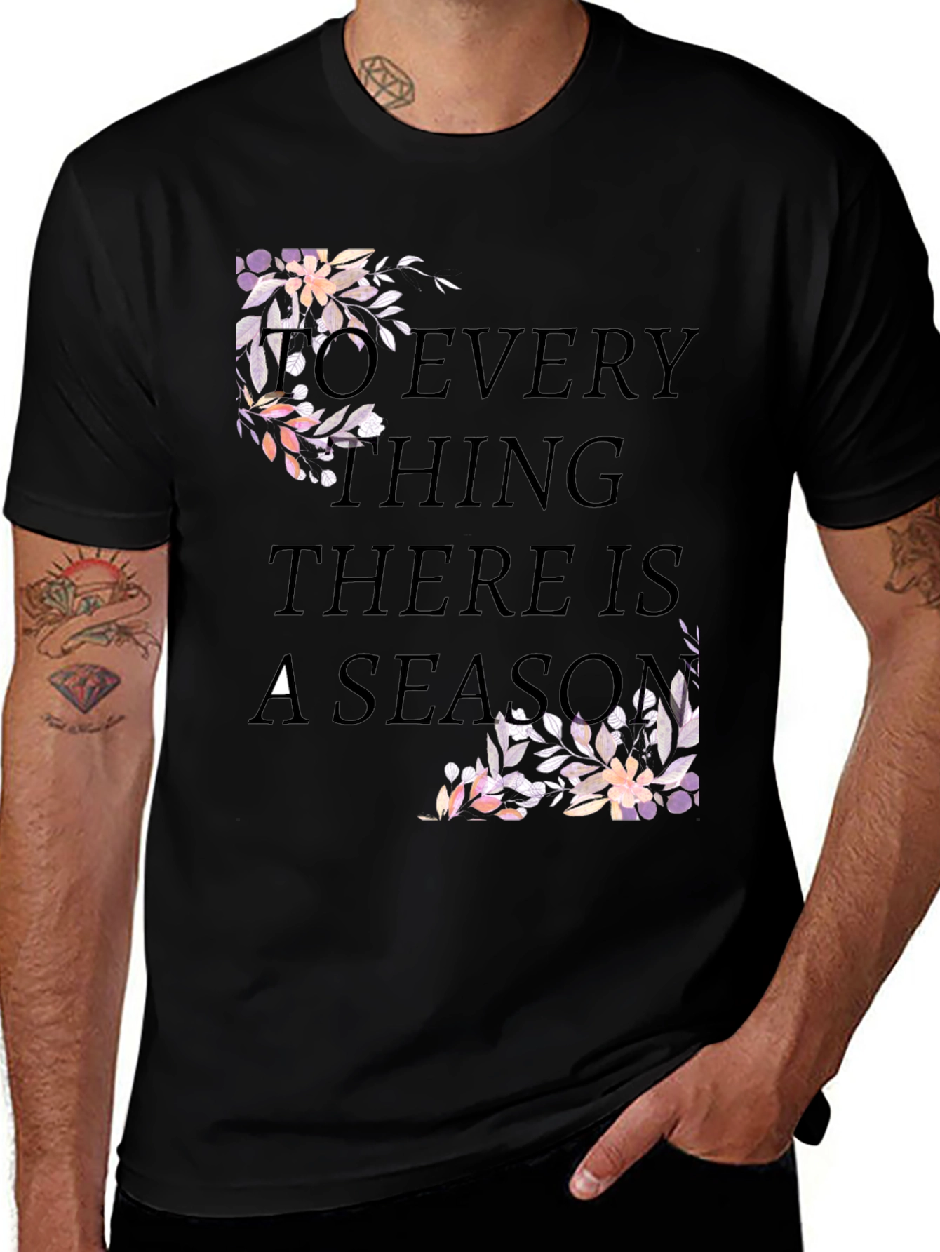 Variant 8 of Floral Season T-Shirt: Stylish & Comfortable Unisex Tee