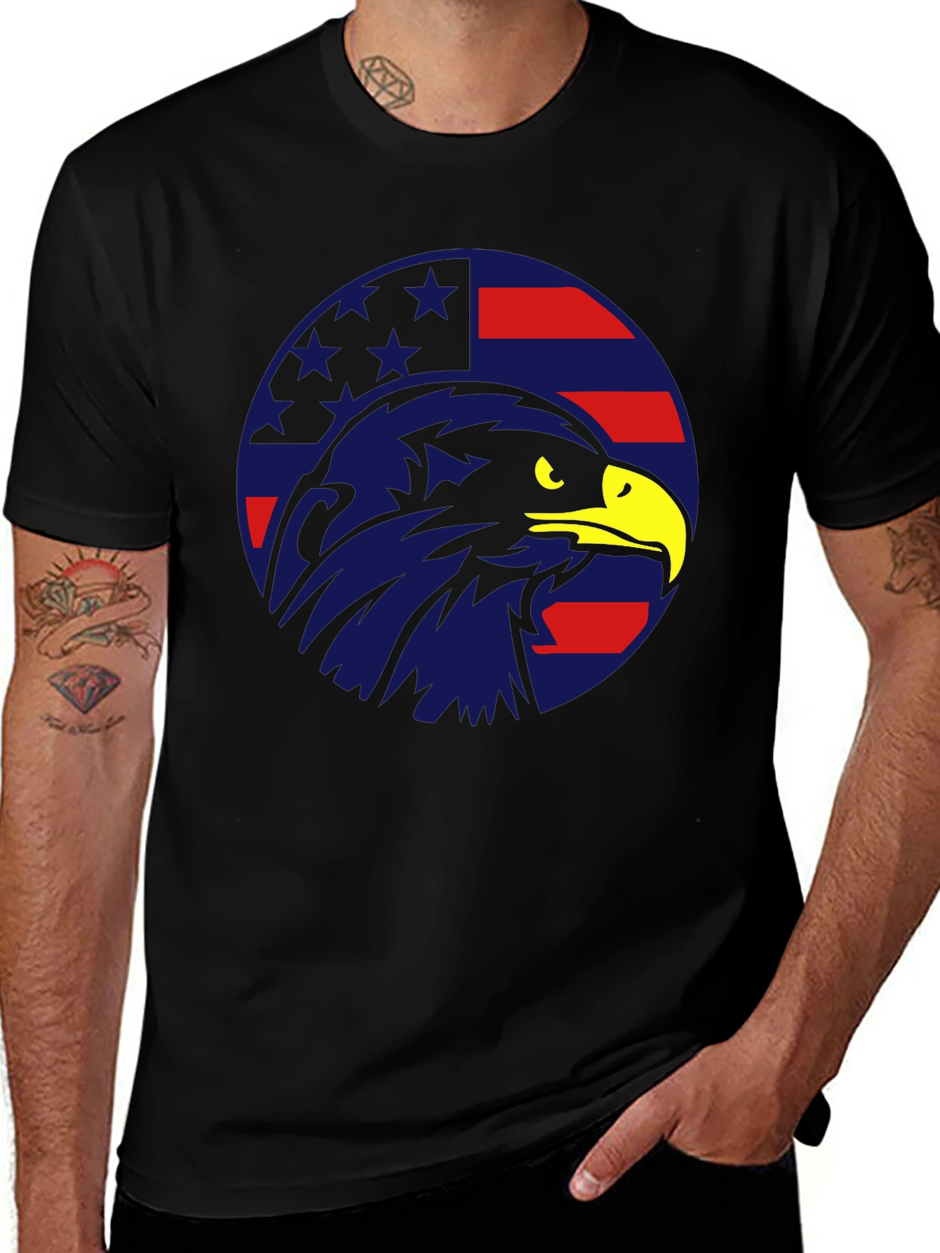 Variant 19 of American Eagle Graphic Tee - Patriot Pride!