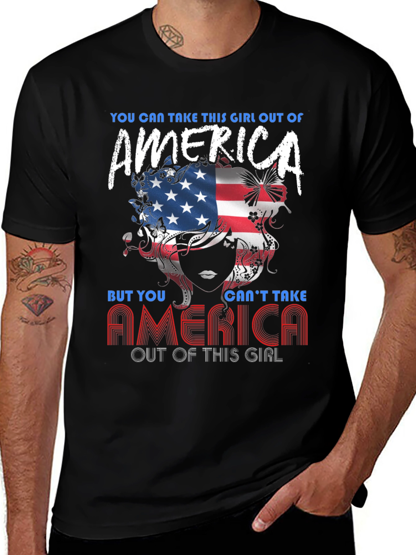 Variant 10 of American Pride Women's Graphic Tee
