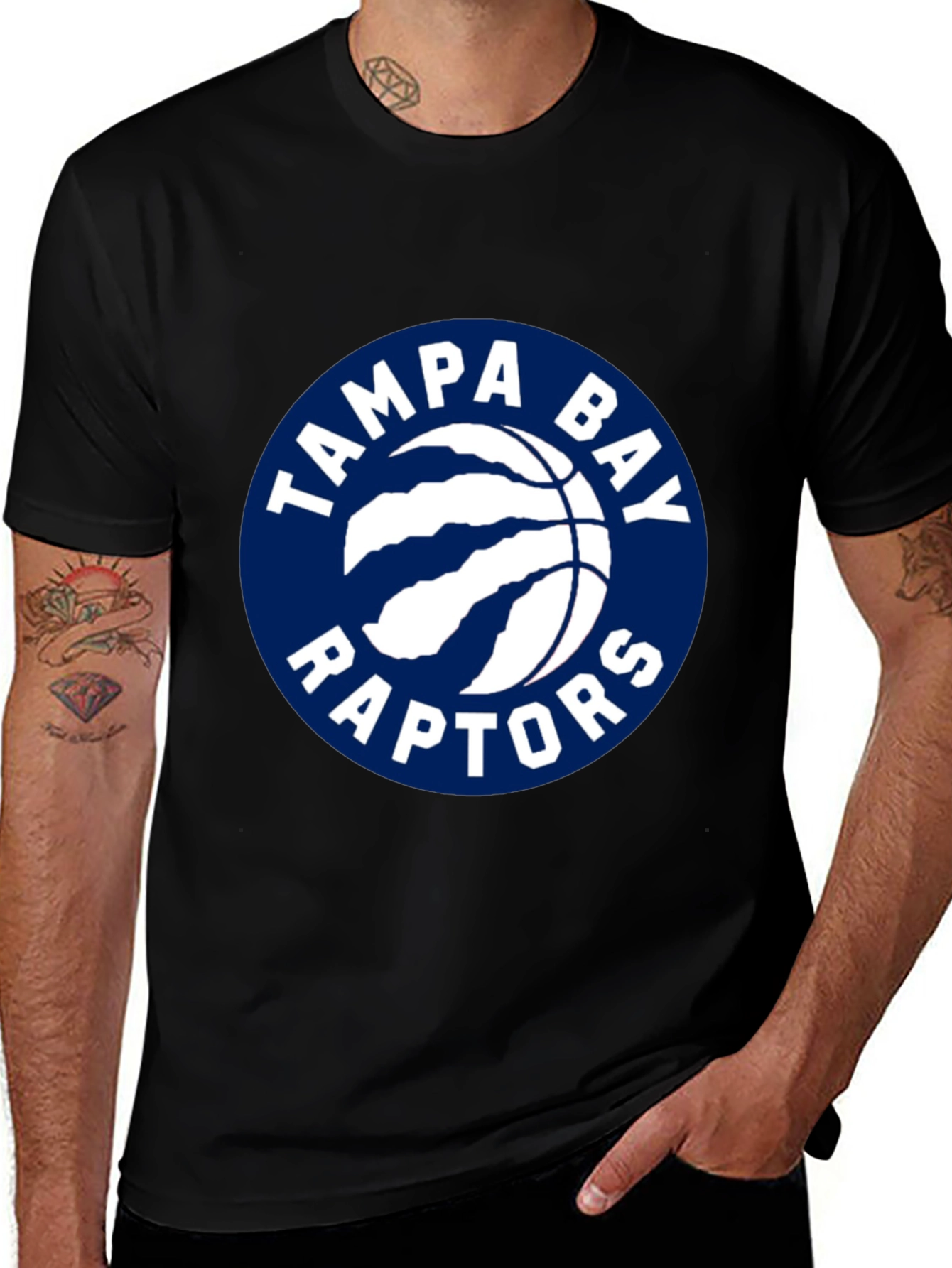 Tampa Bay Raptors Graphic Tee - Black