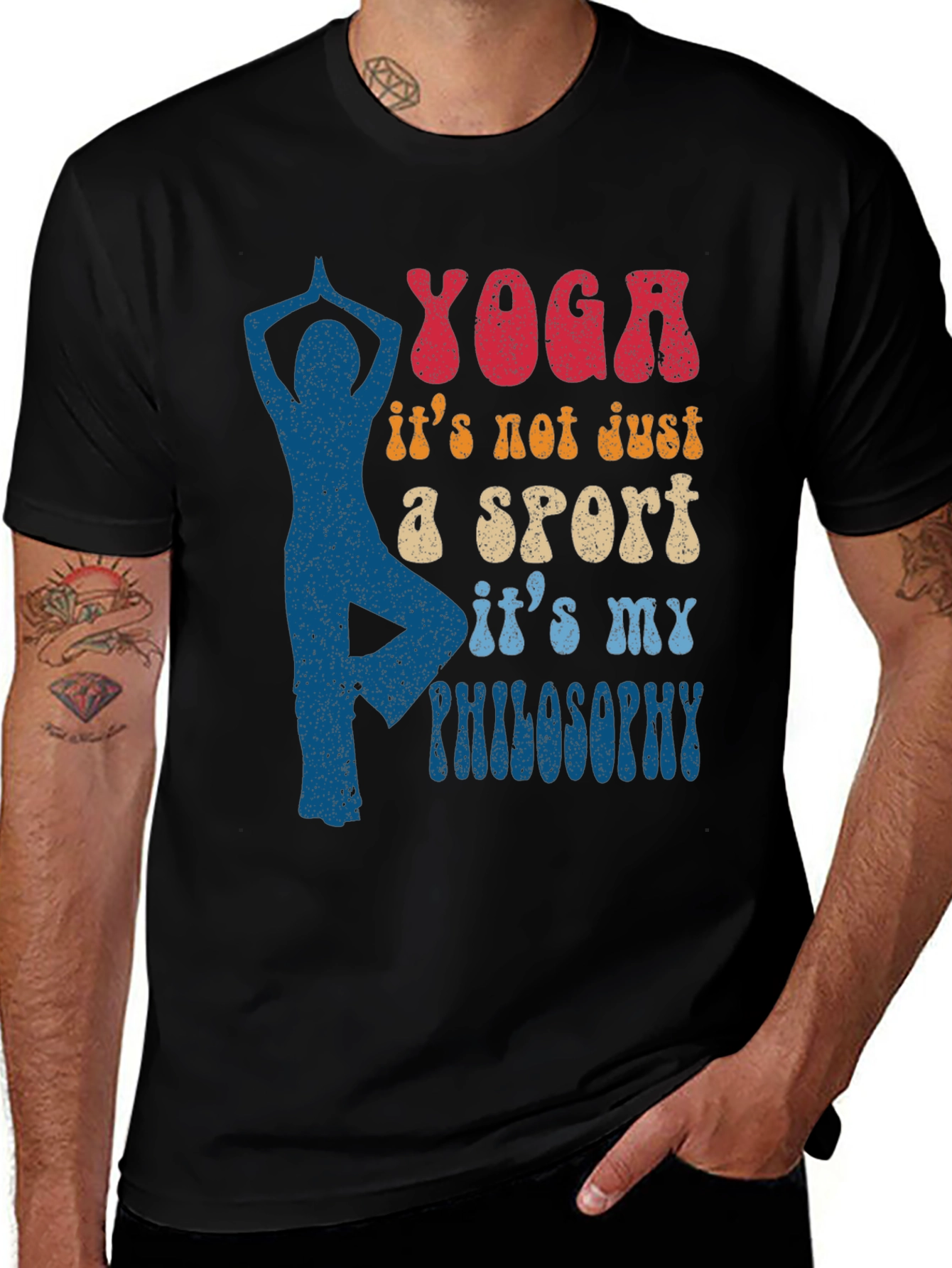 Variant 3 of Yoga Philosophy T-Shirt