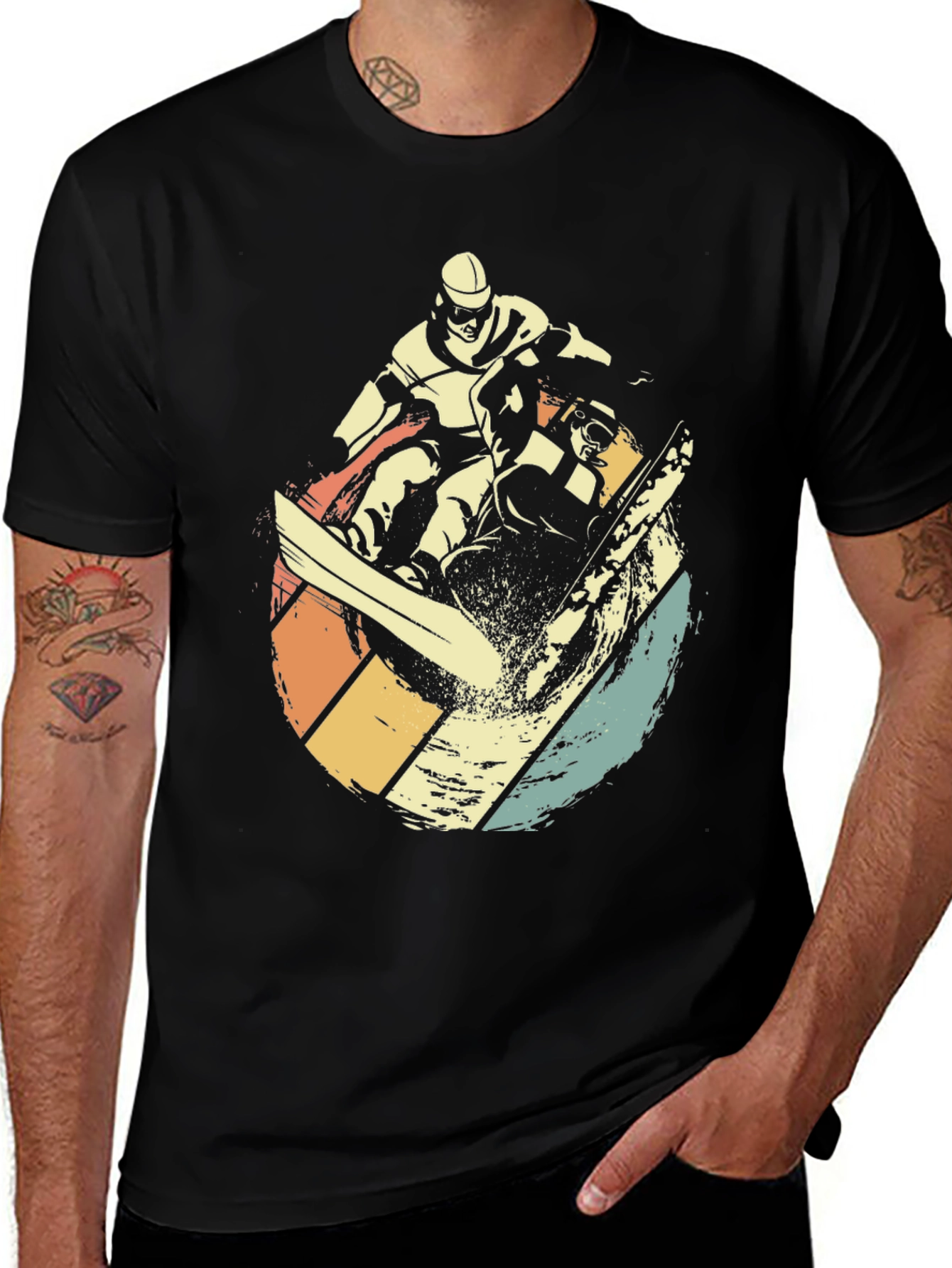 Retro Snowmobile T-Shirt