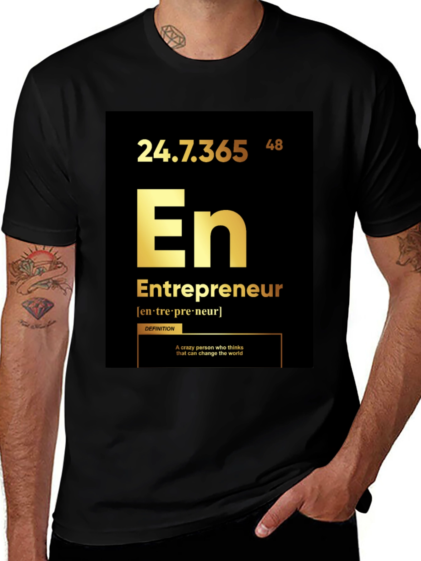 Entrepreneur Element T-Shirt: Motivational Tee for Visionaries
