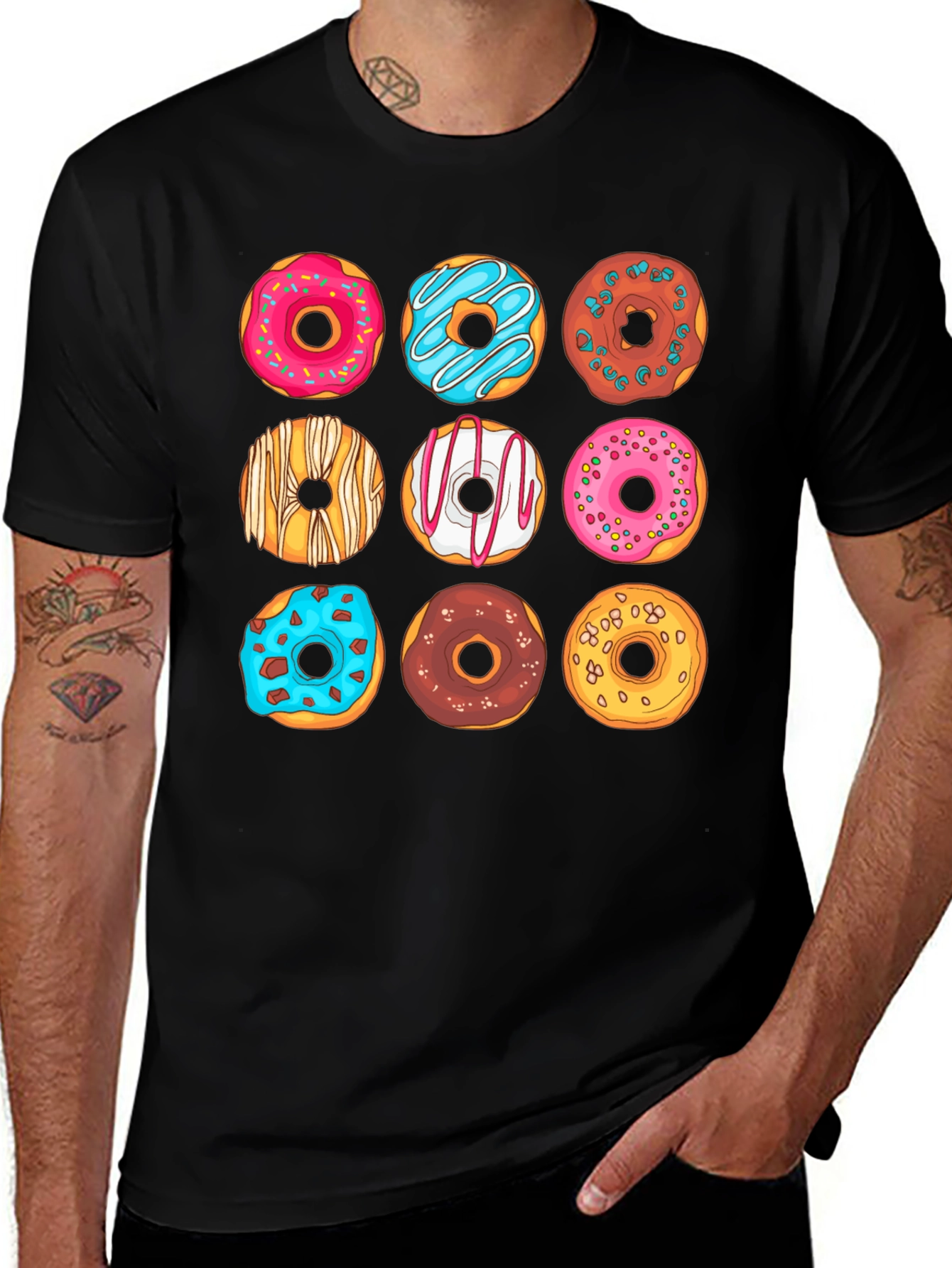 Donut Lover T-Shirt - Fun & Delicious Design