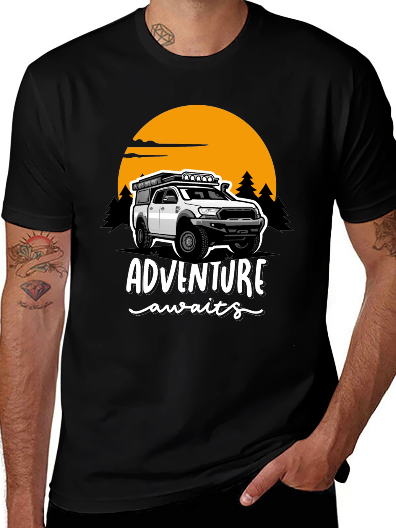 Variant 19 of Adventure Awaits Graphic Tee