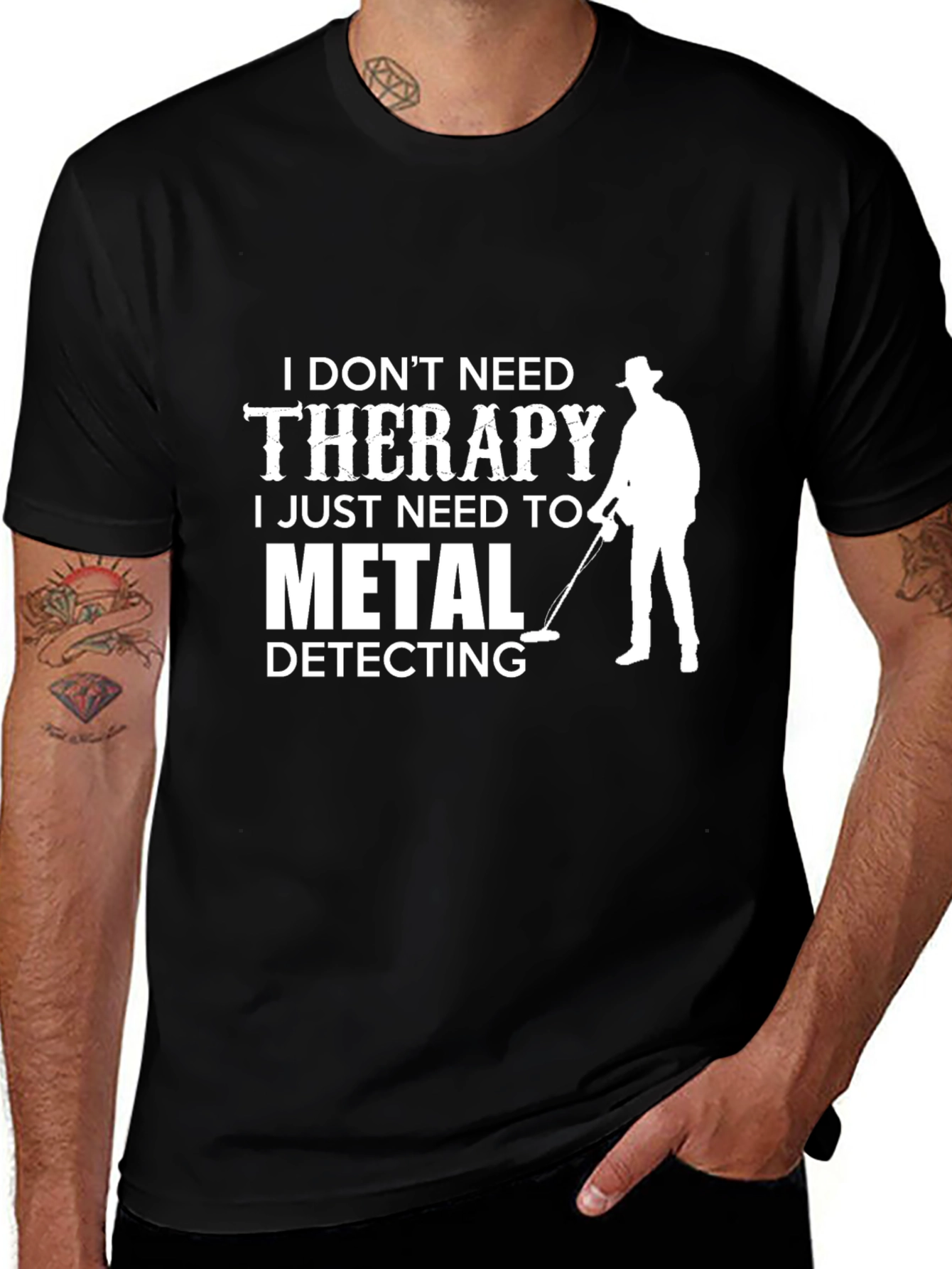 Variant 30 of Metal Detecting Therapy Tee