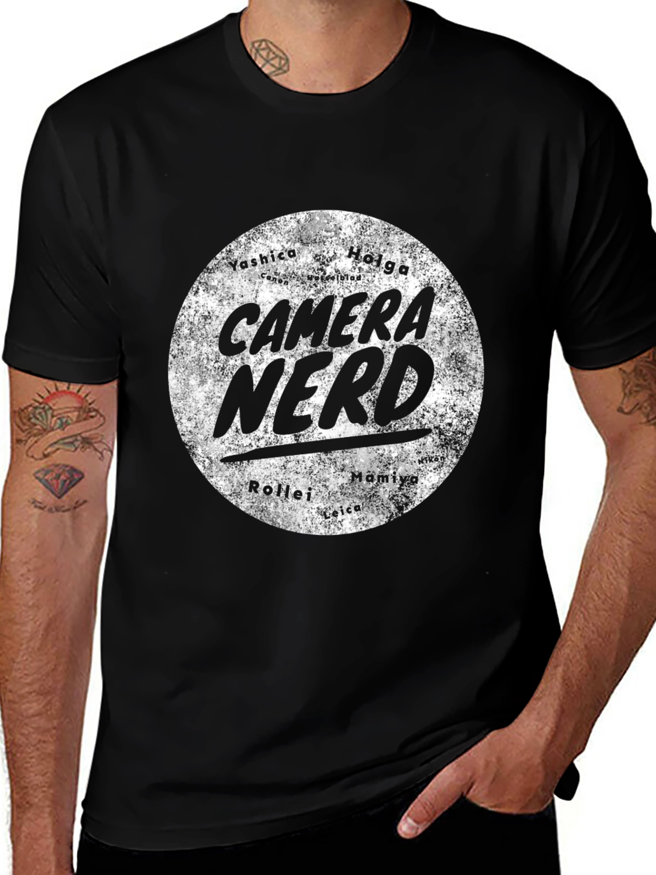 Variant 10 of Camera Nerd Graphic T-Shirt