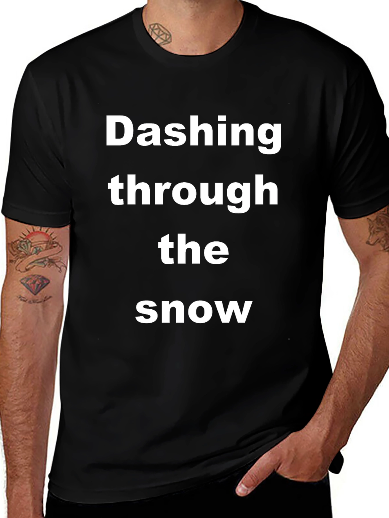 Dashing Through The Snow Christmas T-Shirt