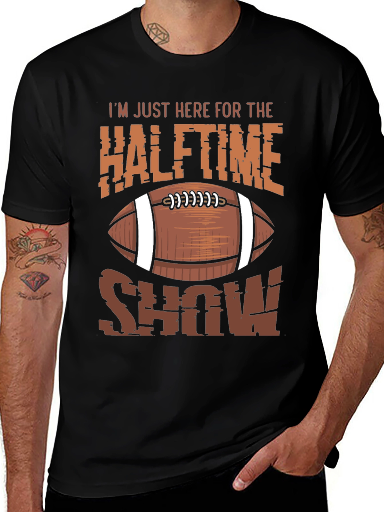 Variant 28 of Halftime Show Football T-Shirt