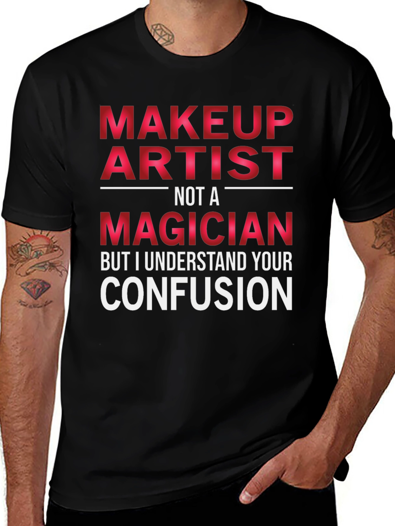 Variant 28 of Makeup Artist Funny T-Shirt