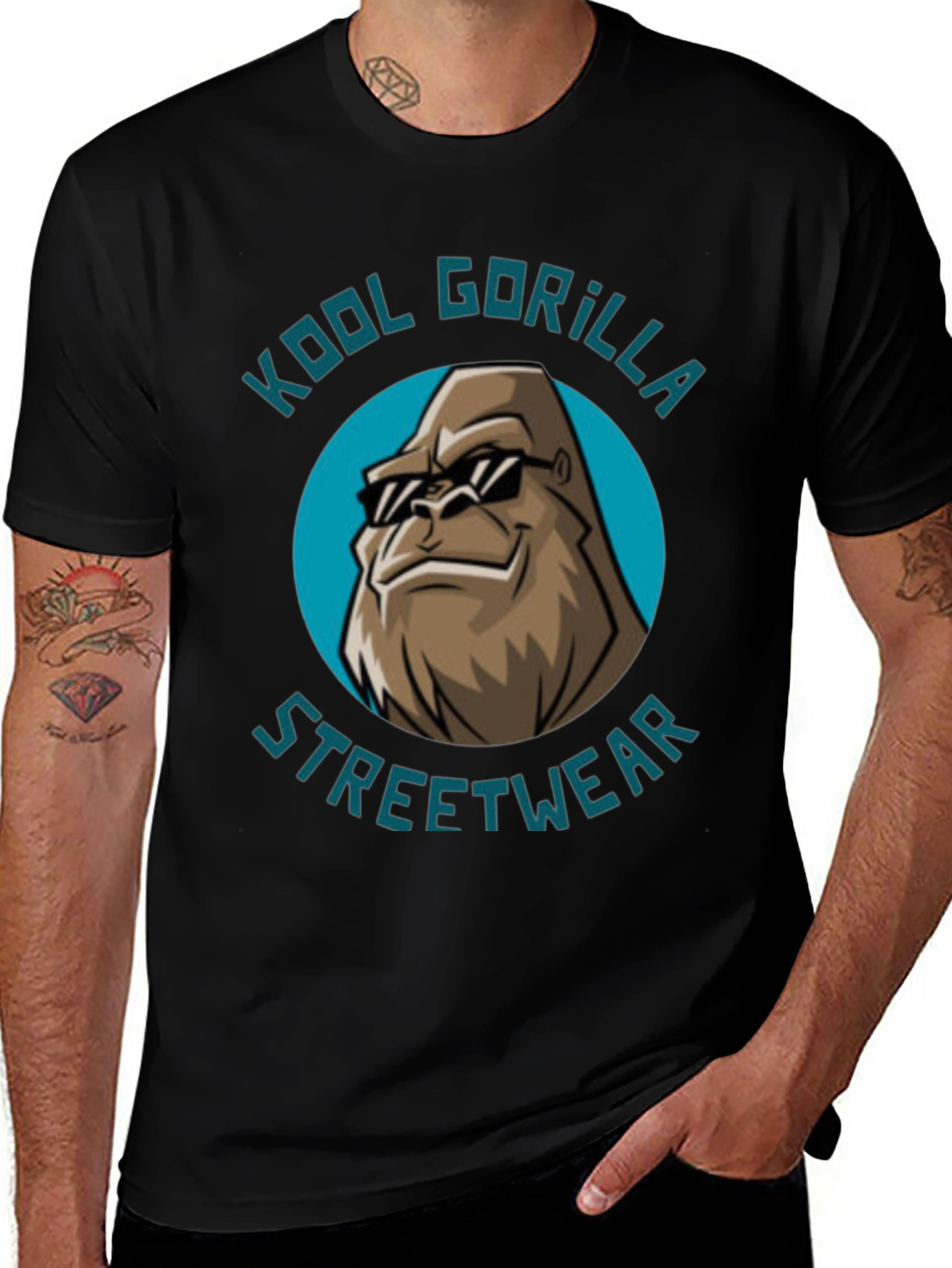 Variant 17 of Kool Gorilla Streetwear T-Shirt