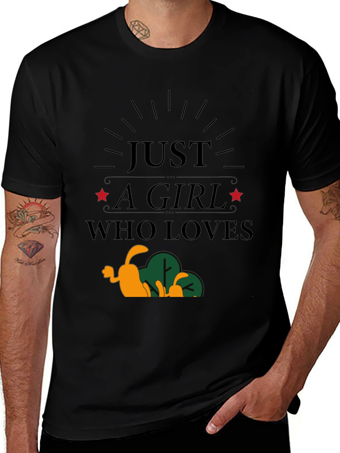 Variant 15 of Just a Girl Who Loves Rabbits - Unisex T-Shirt