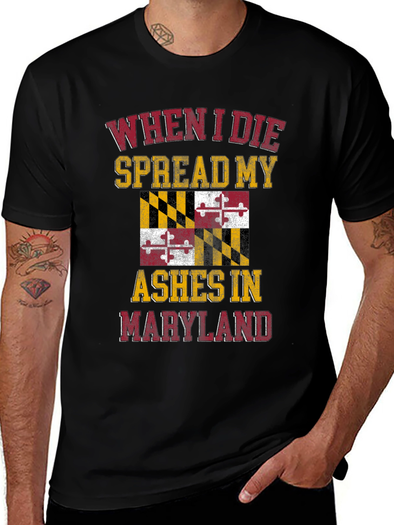 Maryland Ashes T-Shirt